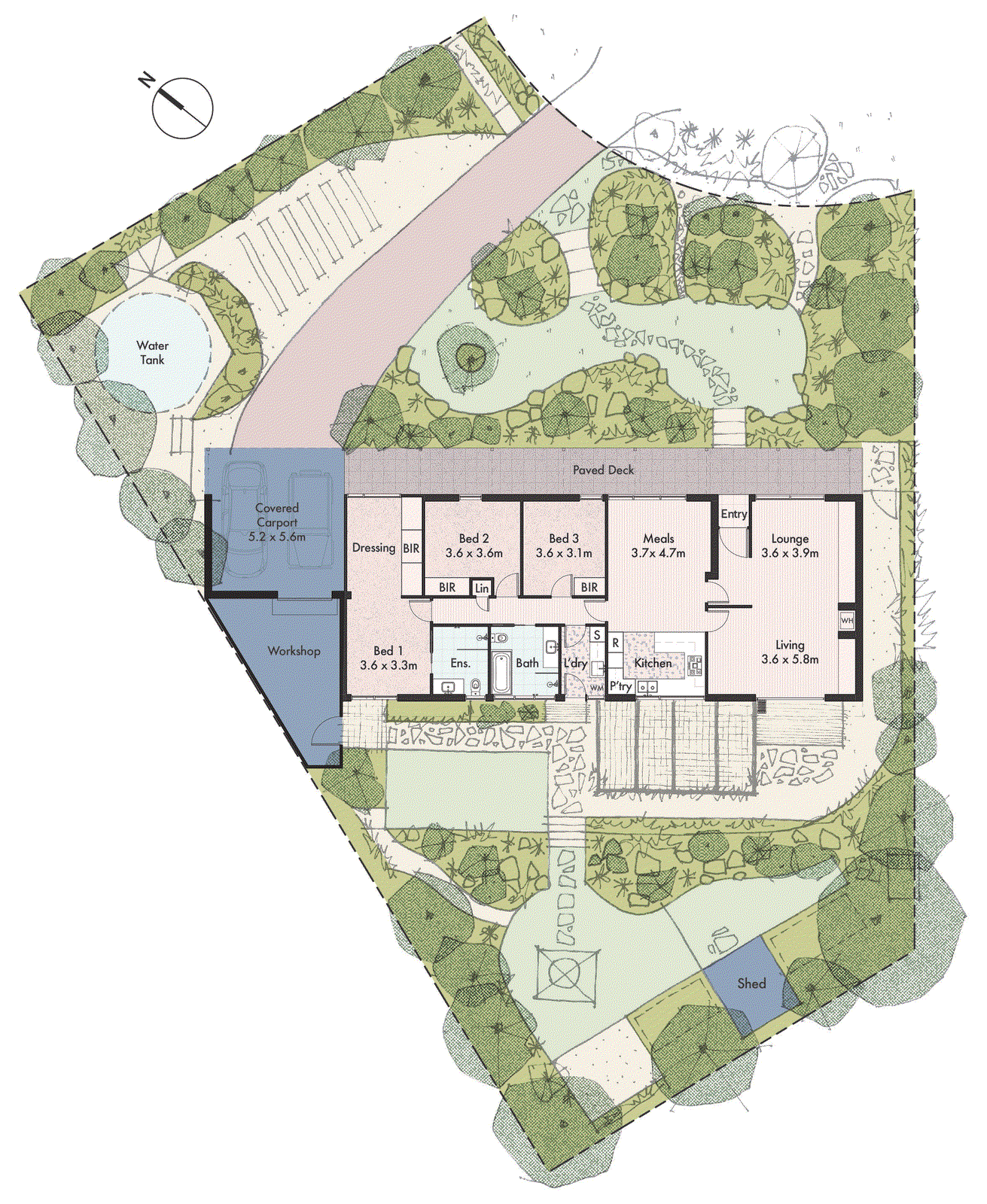 6 Cemaloma Court, Highton VIC 3216 - Floorplan