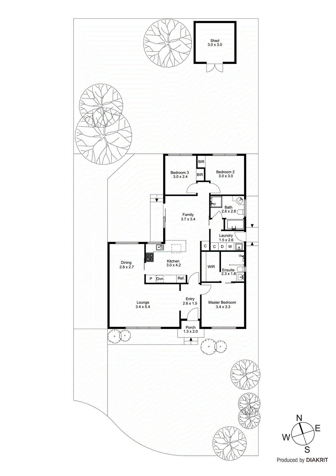 6 Cerise Court, Clarinda VIC 3169 - Floorplan