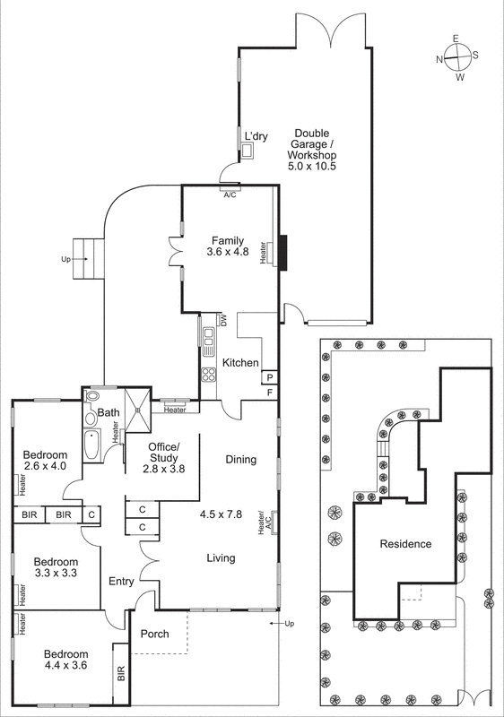 6 Charles Street, Hampton VIC 3188 - Floorplan