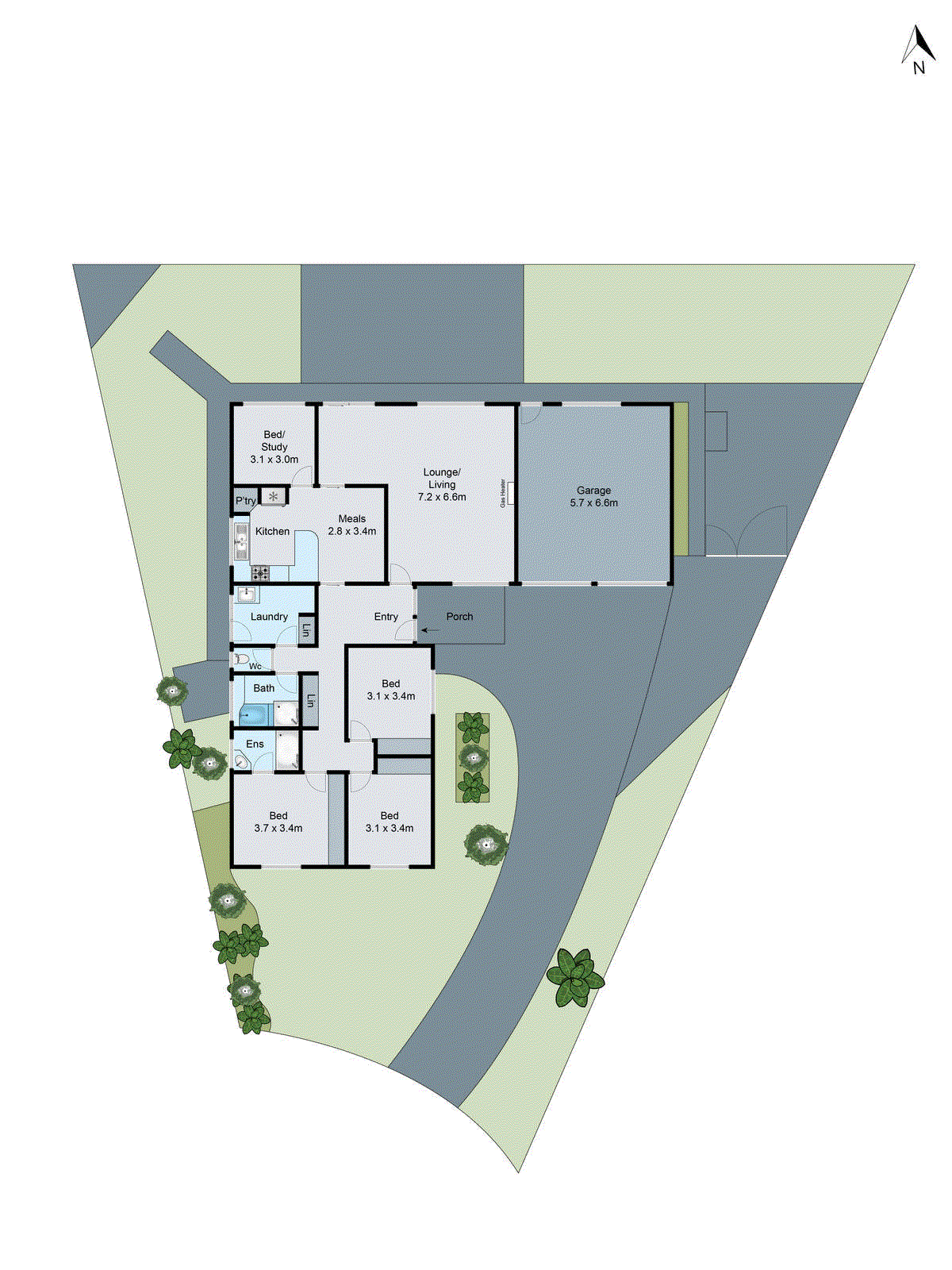 6 Charolais Court, Belmont VIC 3216 - Floorplan