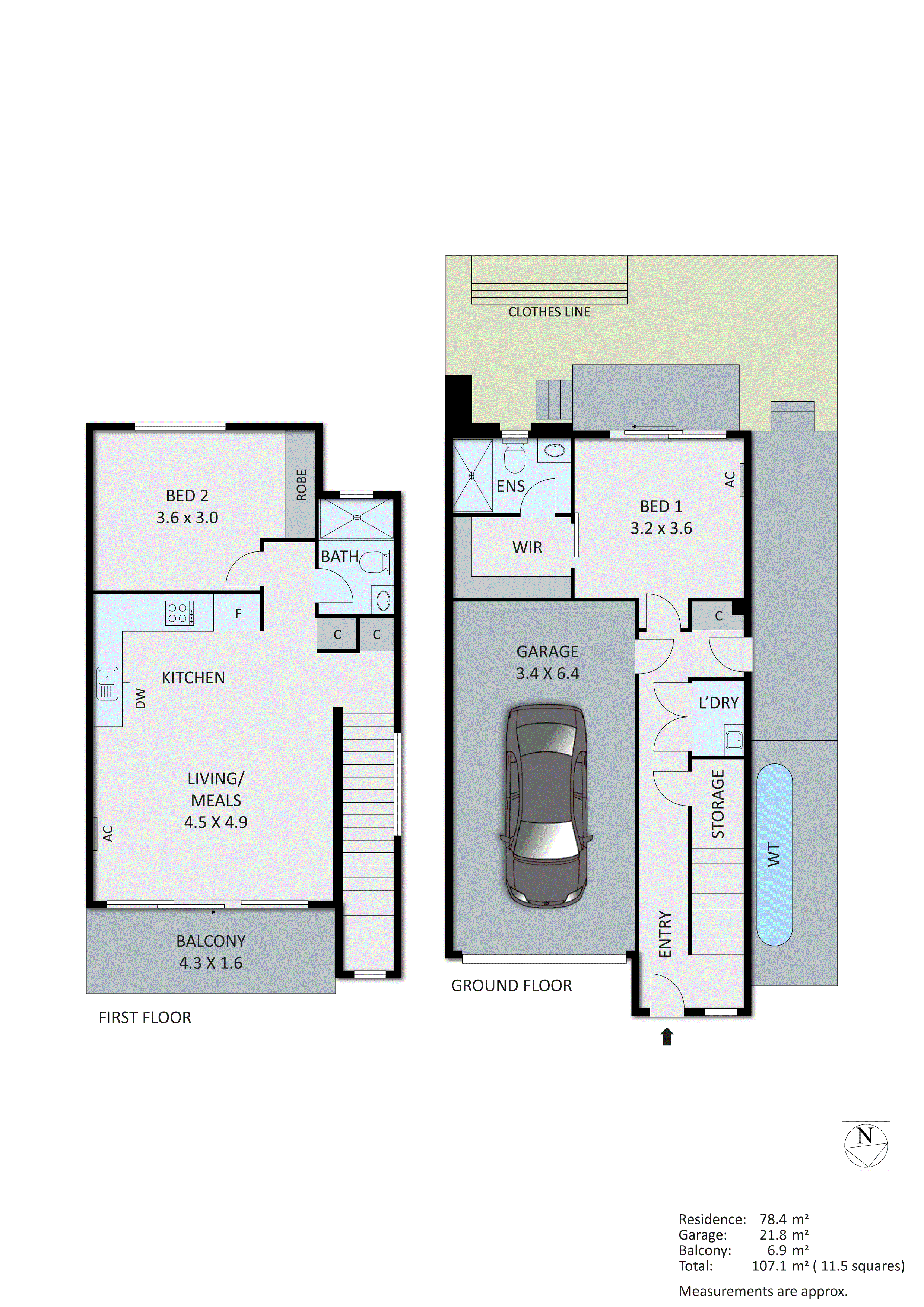 6 Chloe Court, Rowville VIC 3178 - Floorplan