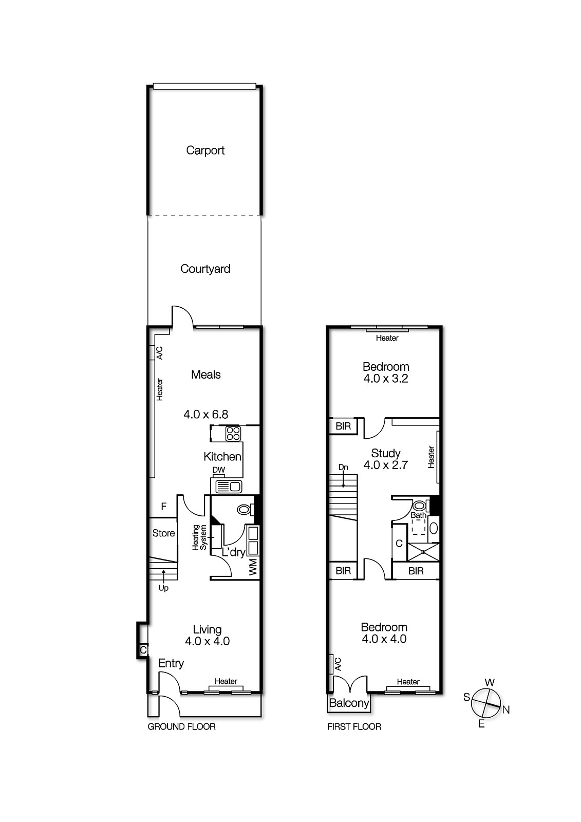 6 Clarendon Place, South Melbourne VIC 3205 - Floorplan