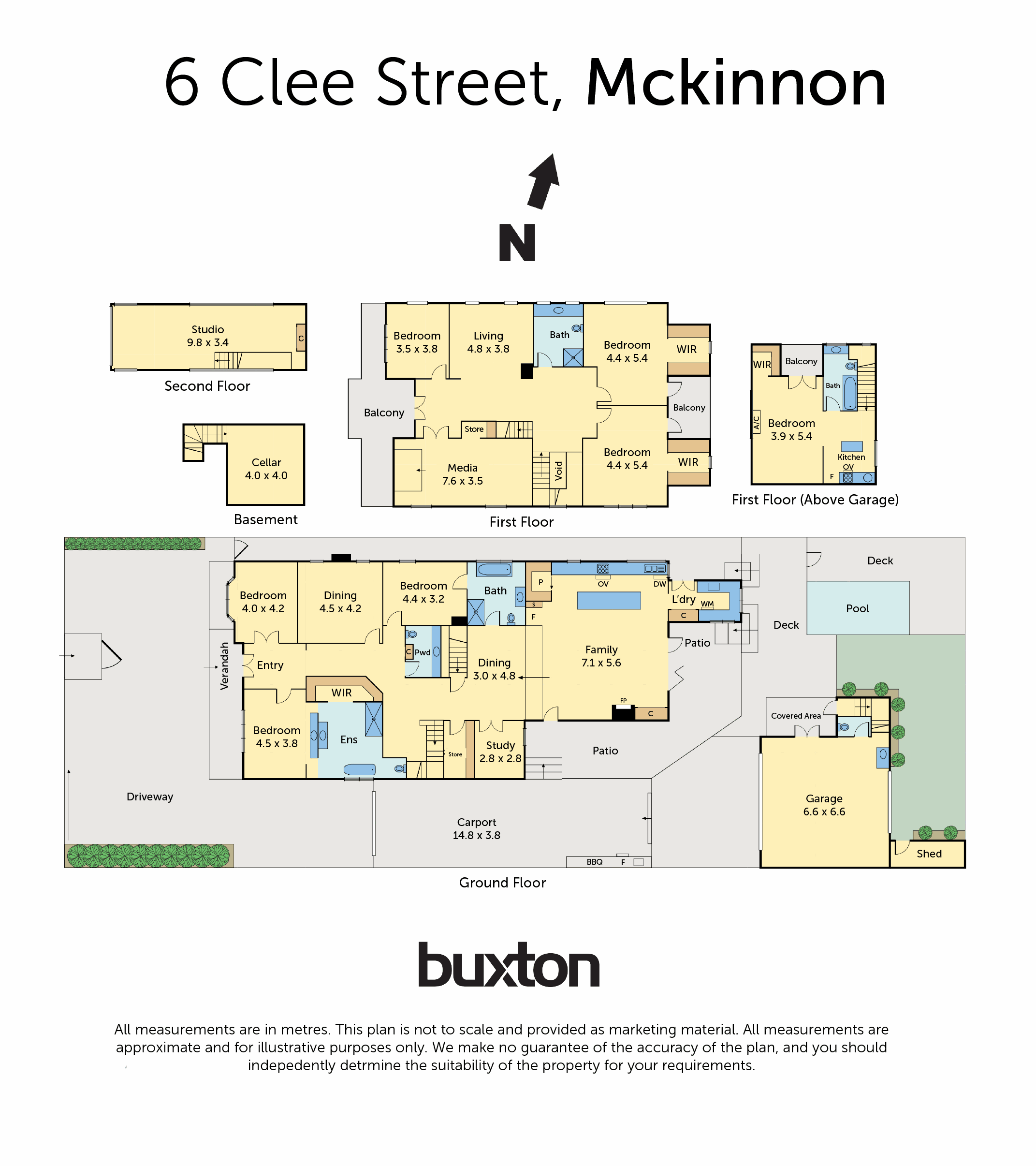 6 Clee Street, Mckinnon VIC 3204 - Floorplan