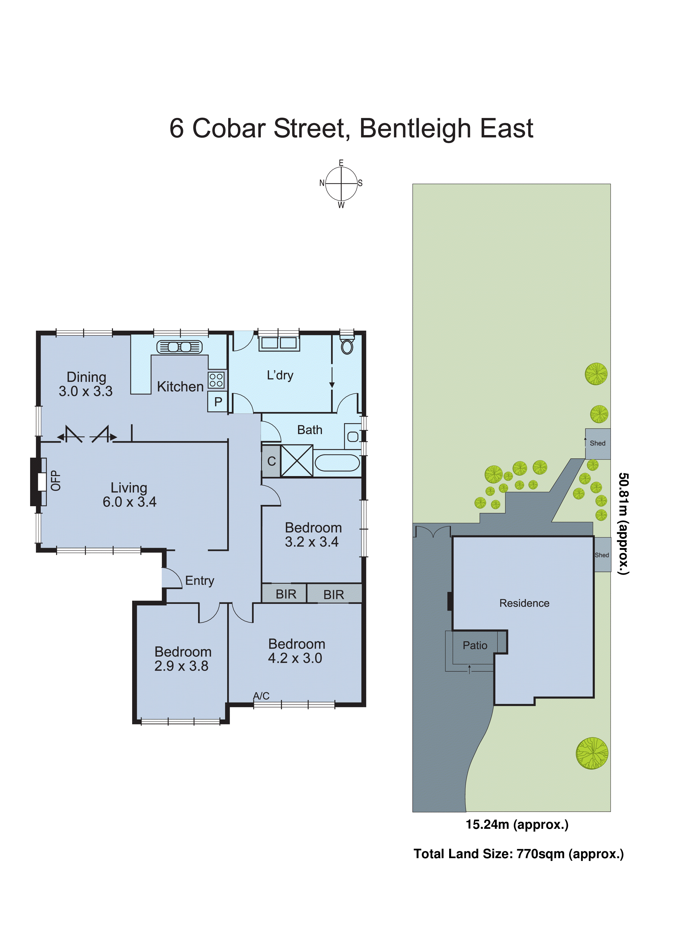6 Cobar Street, Bentleigh East VIC 3165 - Floorplan