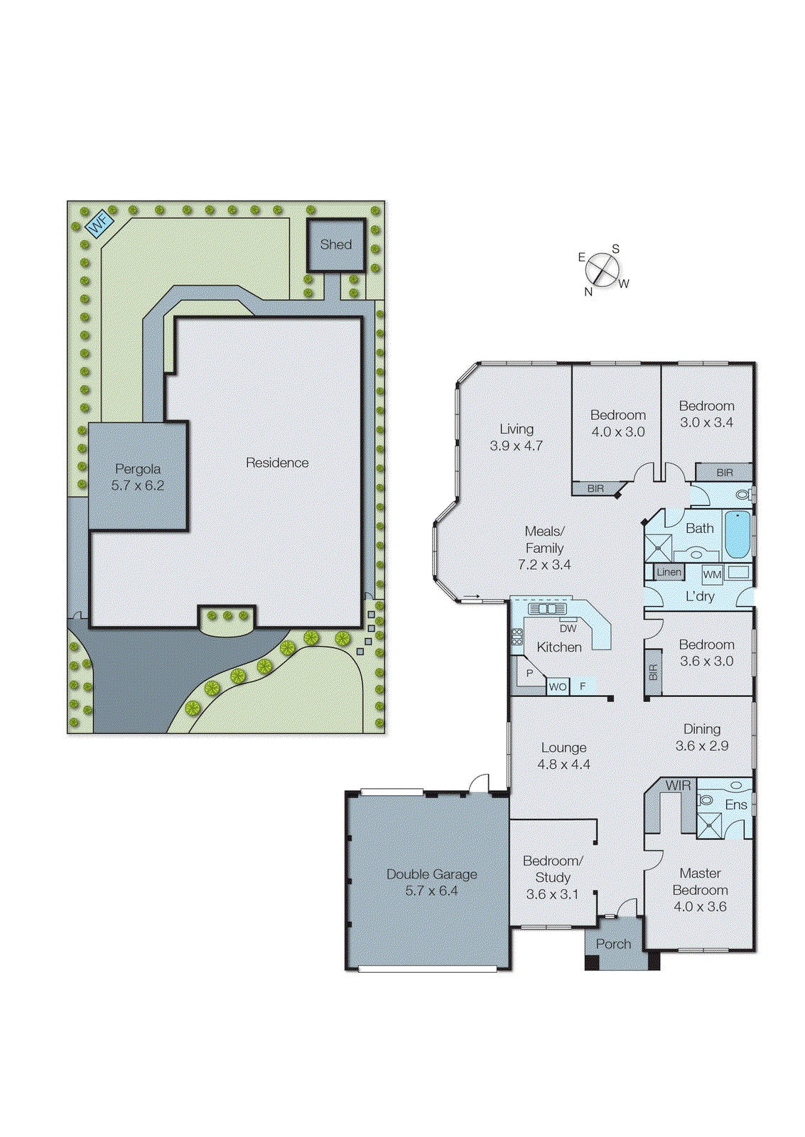 6 Coconut Grove, Aspendale Gardens VIC 3195 - Floorplan