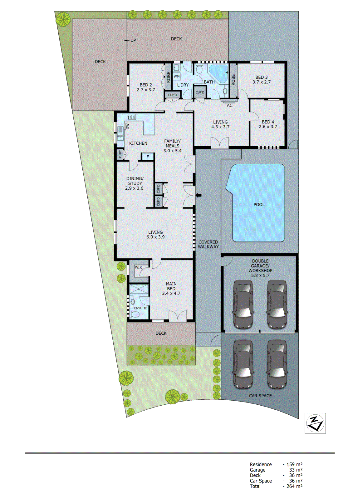6 Colin Court, Dingley Village VIC 3172 - Floorplan