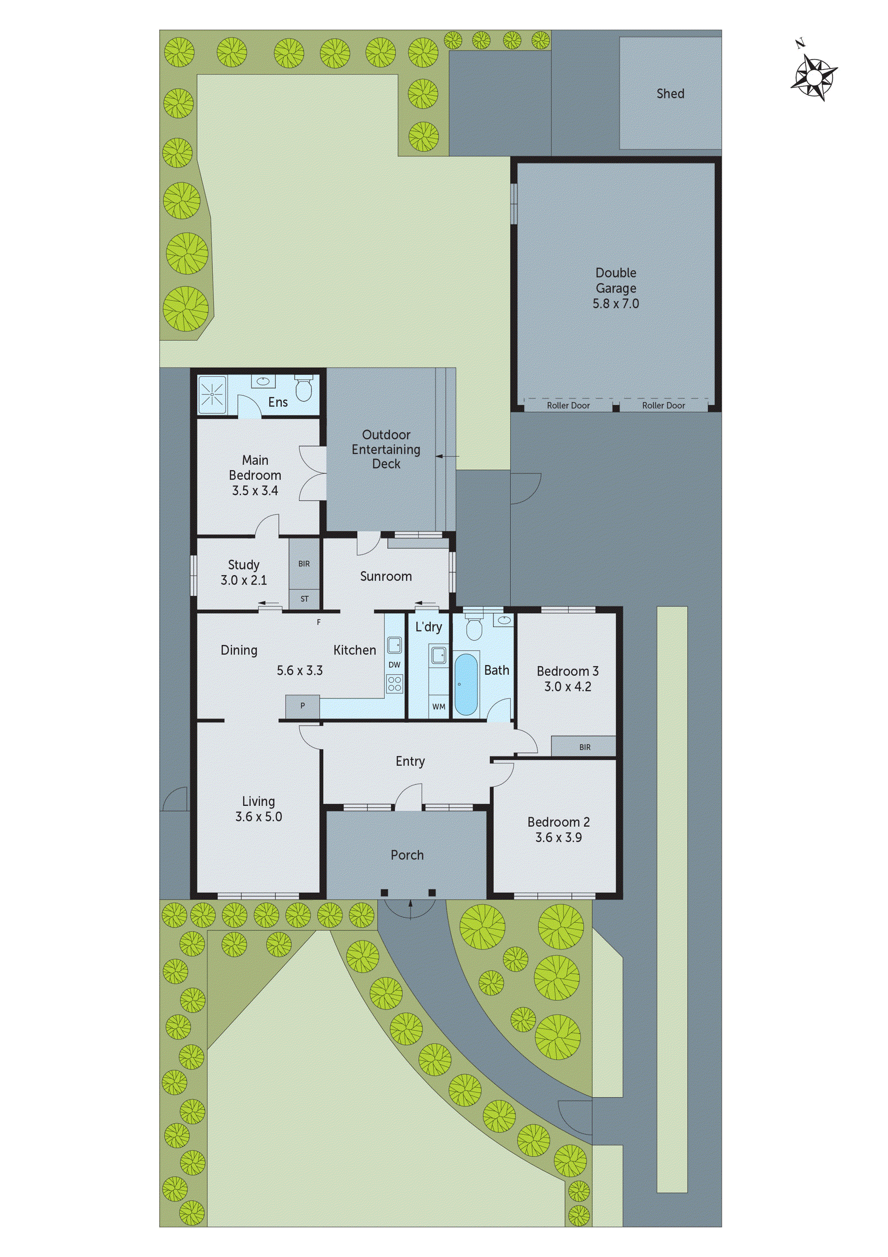 6 Coronal Avenue, Newtown VIC 3220 - Floorplan