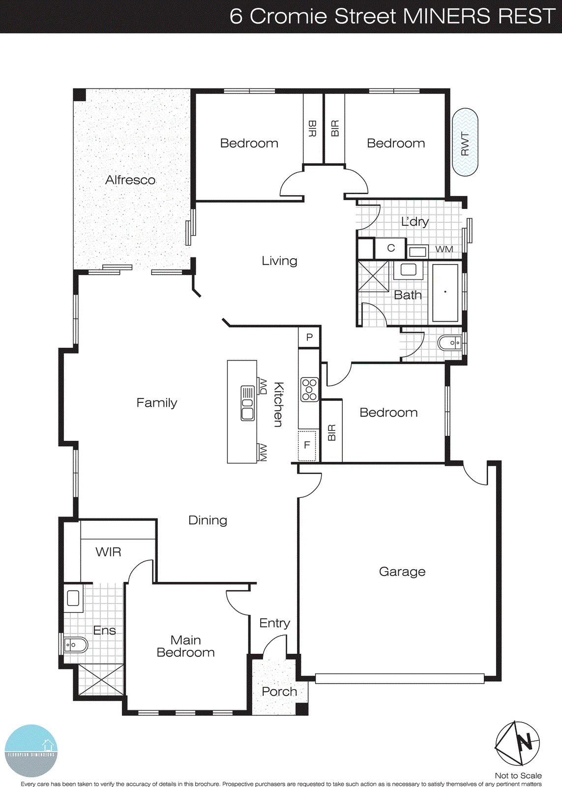 6 Cromie Street, Miners Rest VIC 3352 - Floorplan