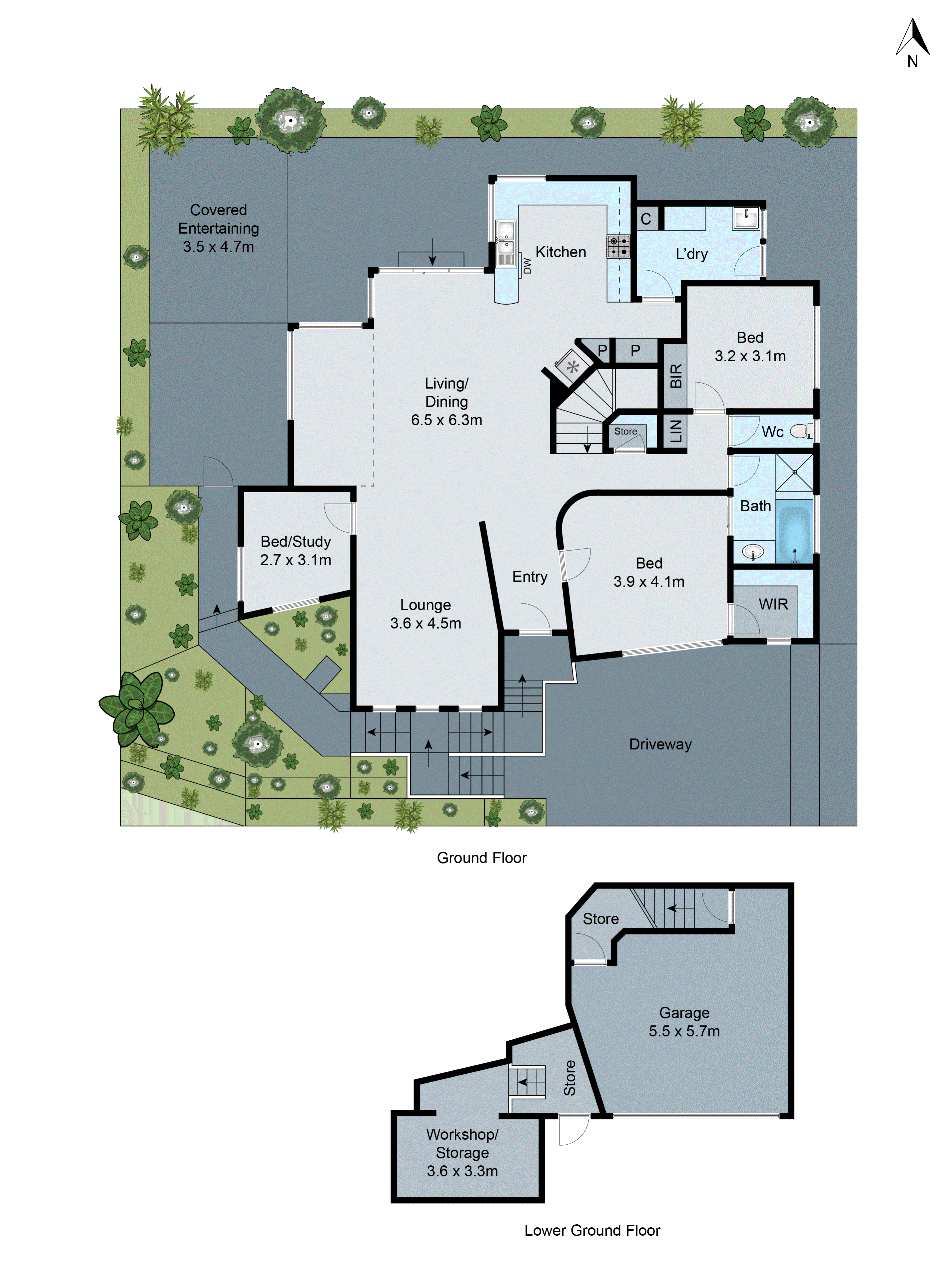 6 Cromwell Place, Highton VIC 3216 - Floorplan