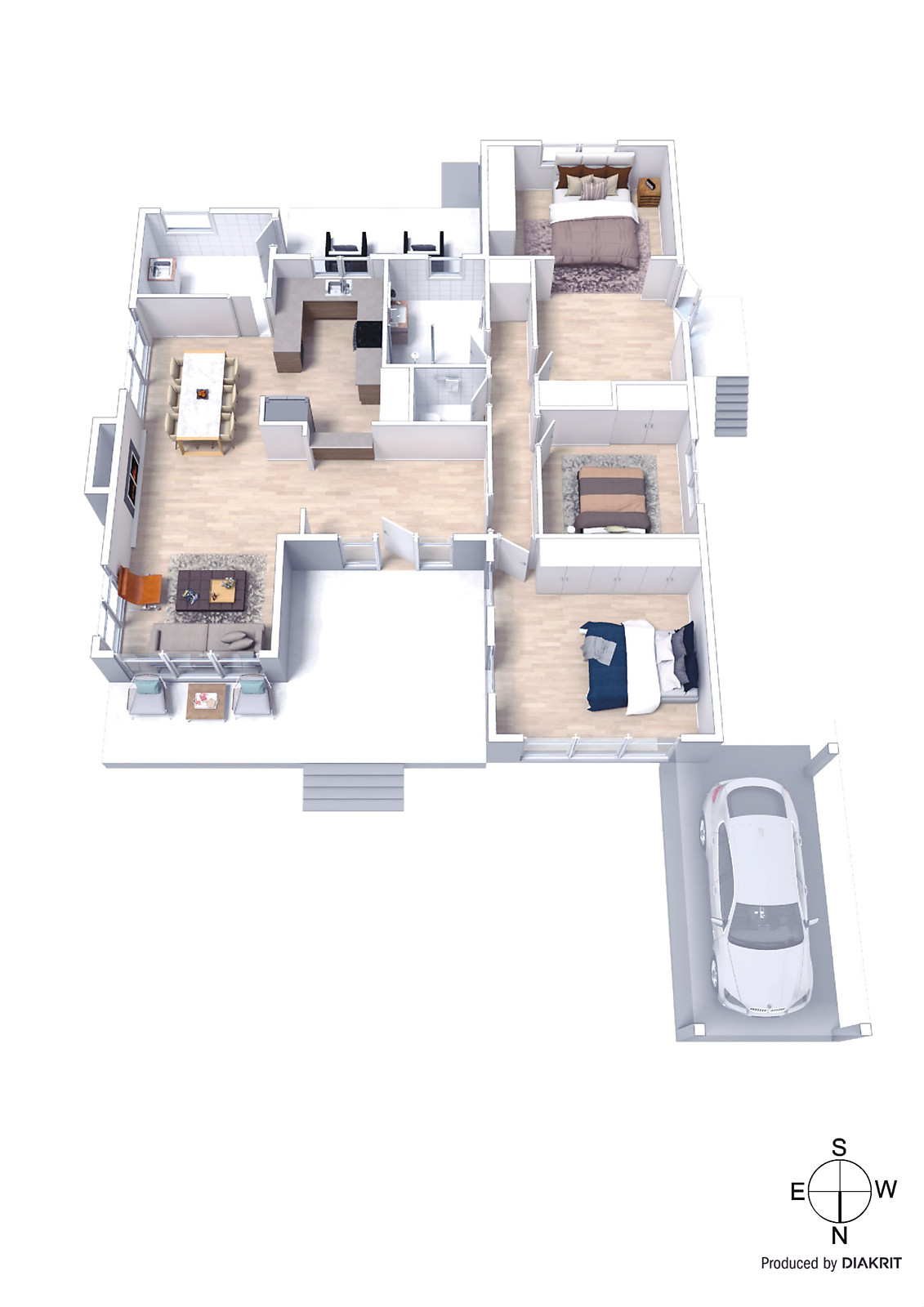 6 Cropley Court, Burwood VIC 3125 - Floorplan