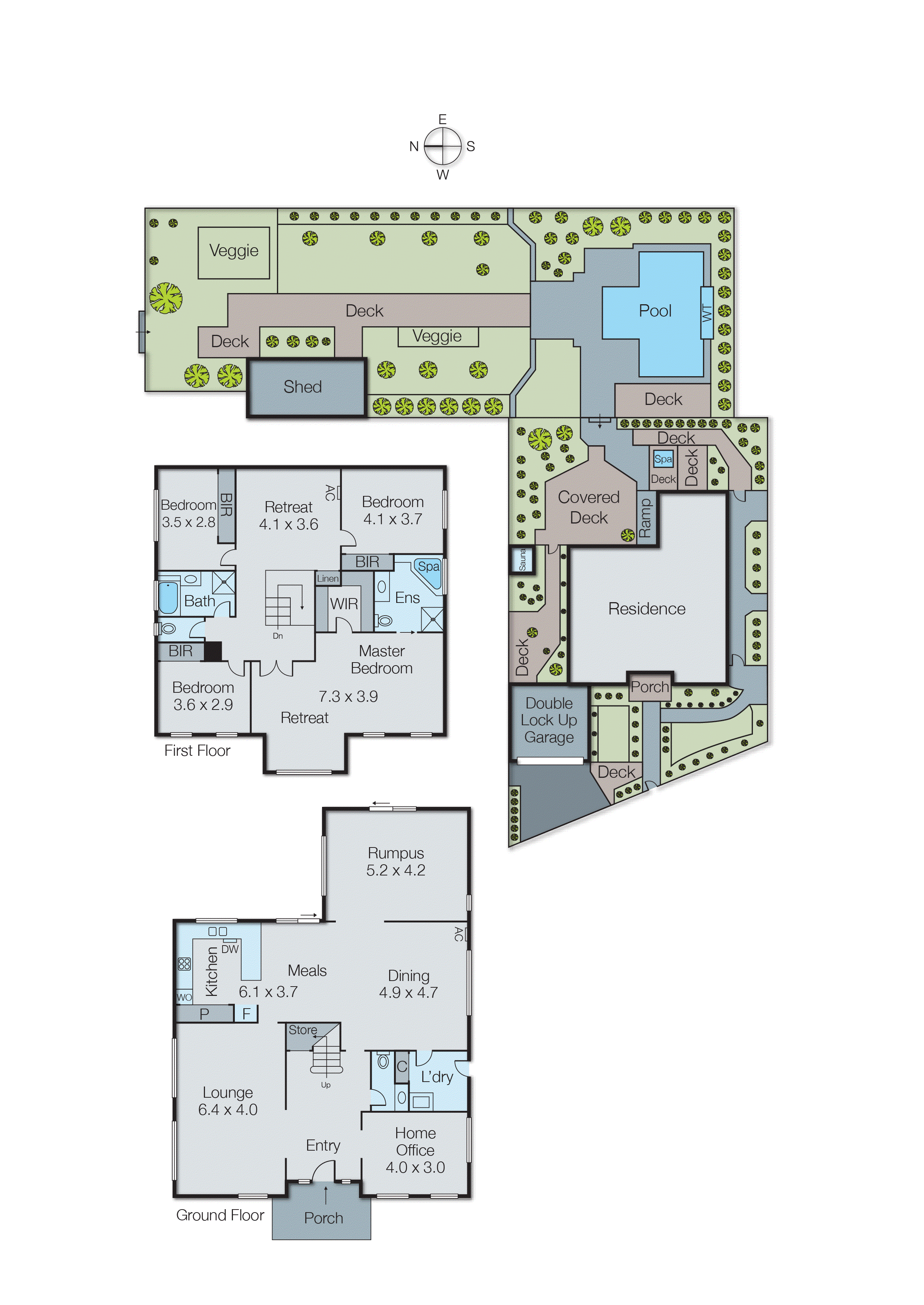 6 Cypress Hill Drive, Narre Warren South VIC 3805 - Floorplan