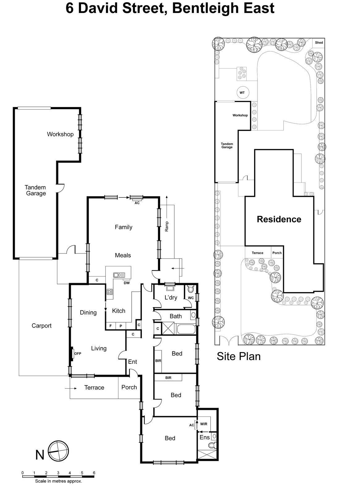 6 David Street, Bentleigh East VIC 3165 - Floorplan