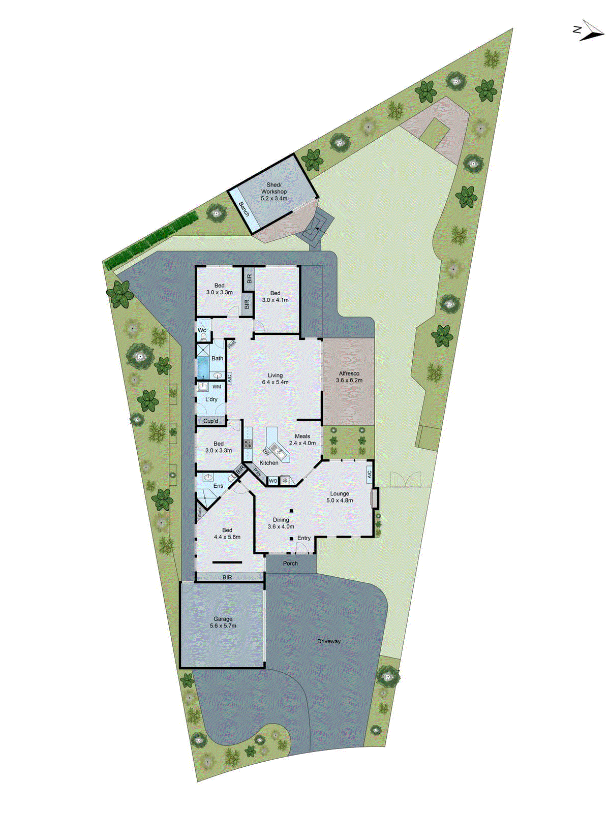 6 Deakinwood Court, Waurn Ponds VIC 3216 - Floorplan