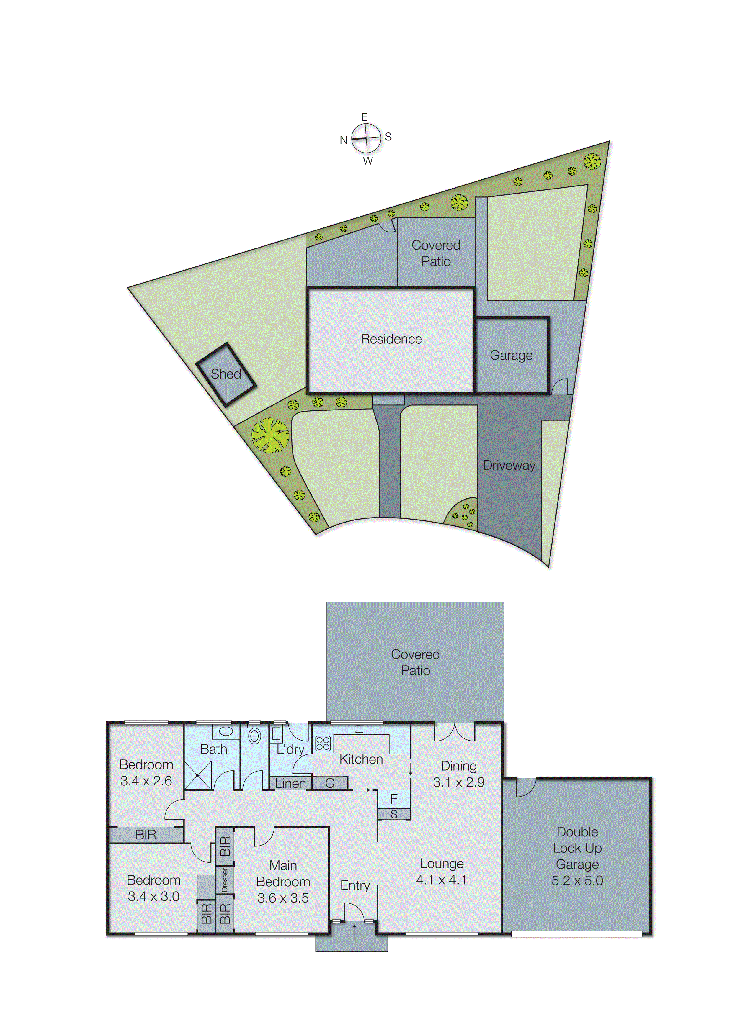 6 Deanswood Court, Cheltenham VIC 3192 - Floorplan
