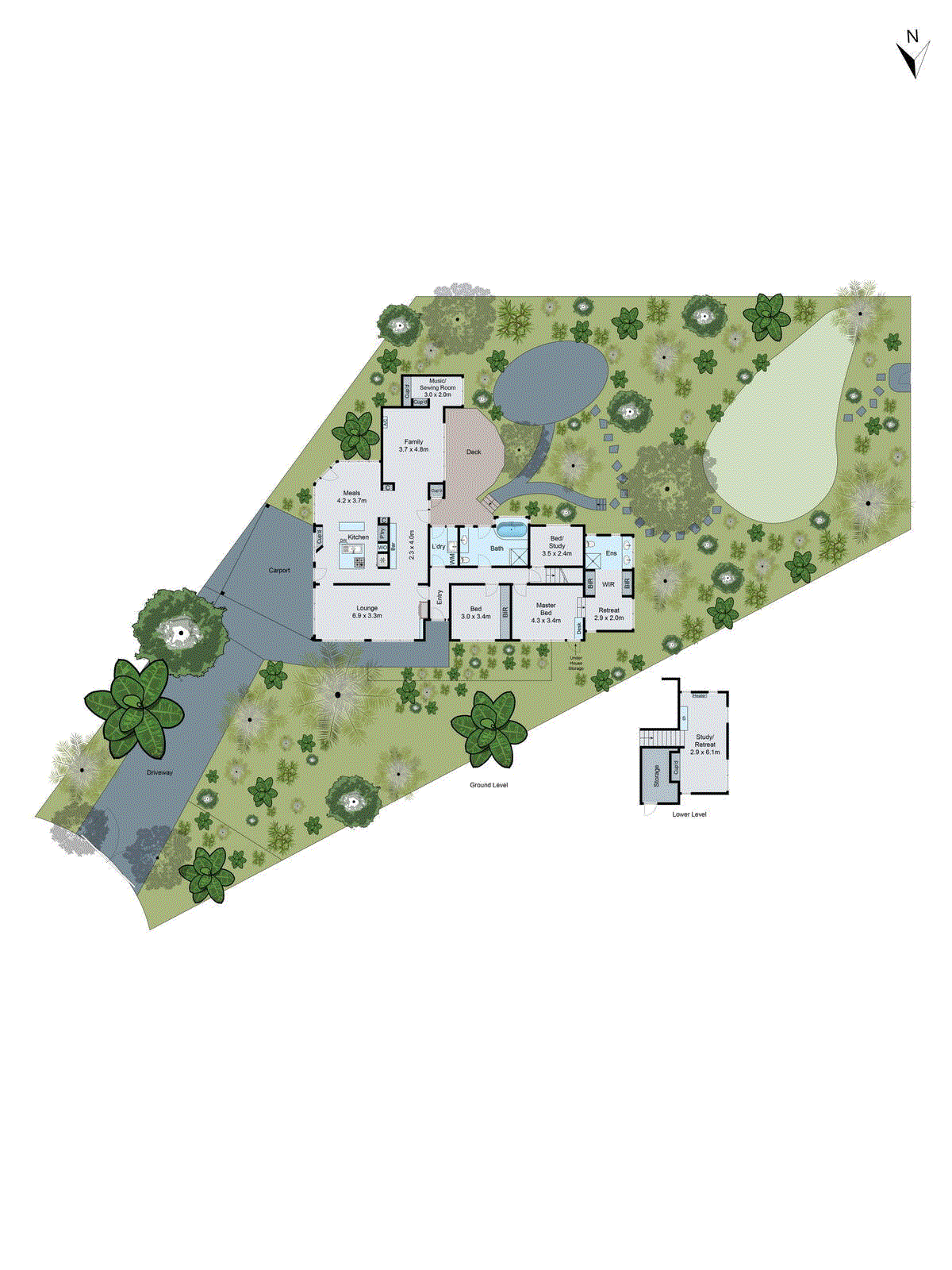 6 Dennyse Court, Mount Waverley VIC 3149 - Floorplan