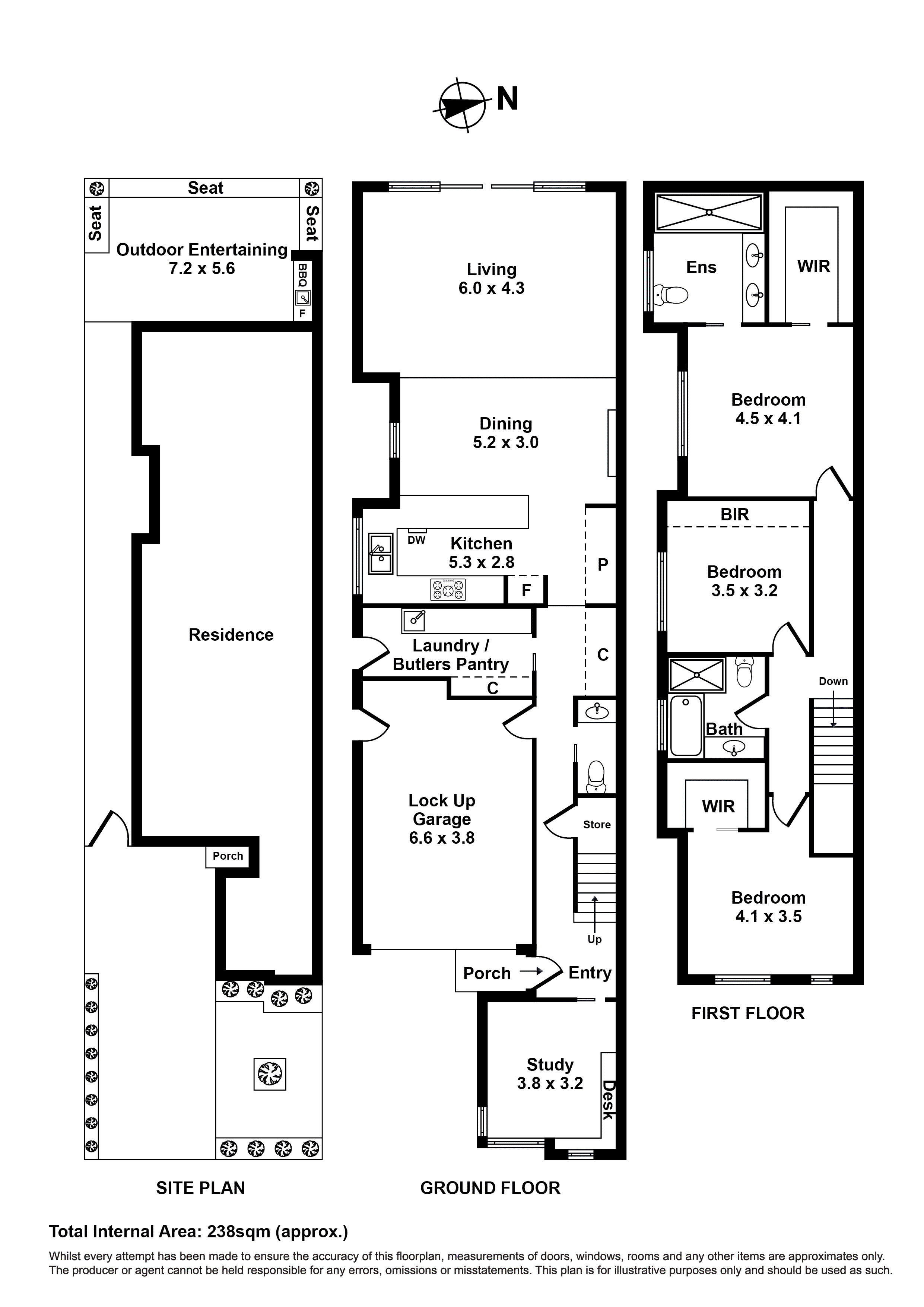 6 Derham Street, Spotswood VIC 3015 - Floorplan