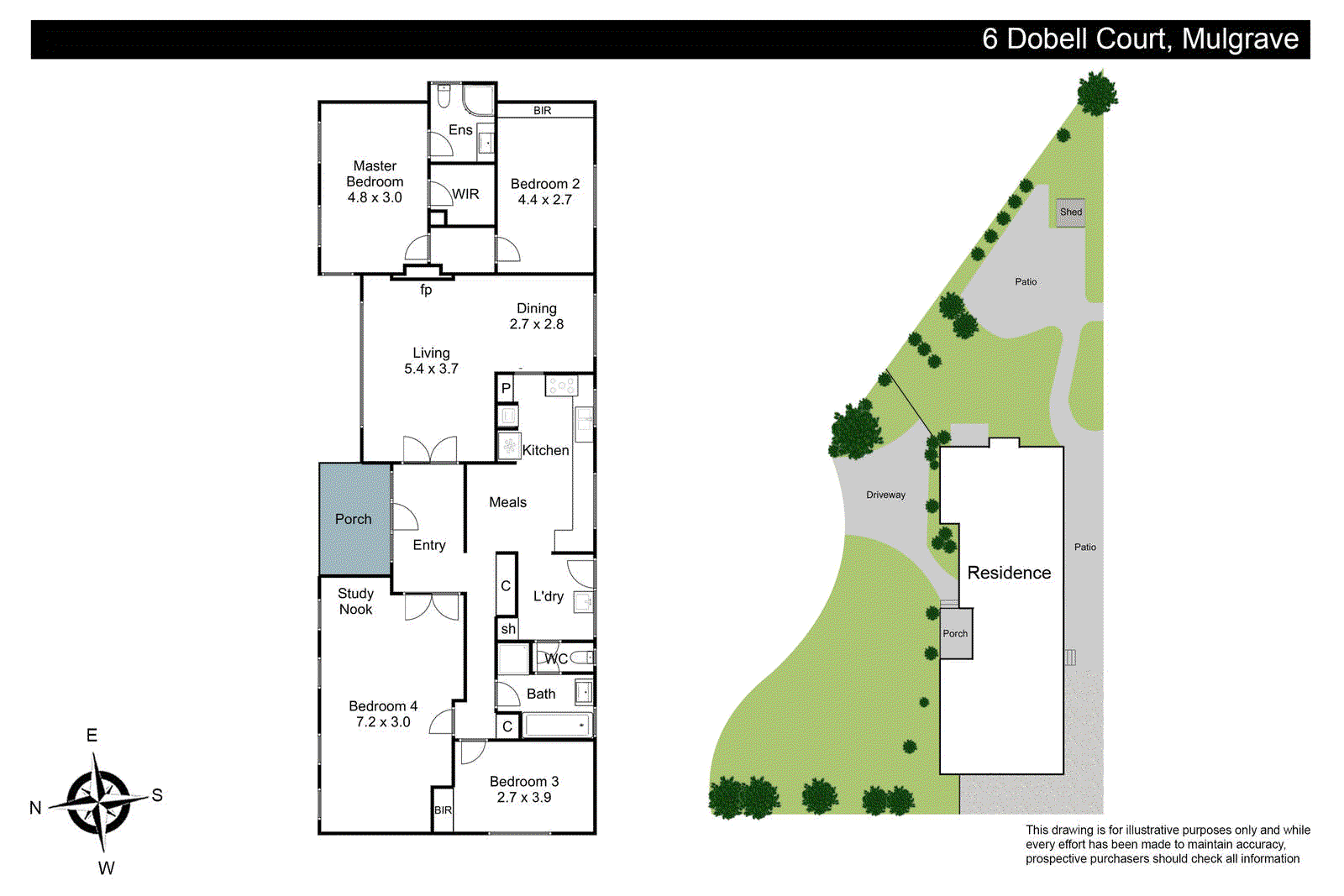 6 Dobell Court, Mulgrave VIC 3170 - Floorplan