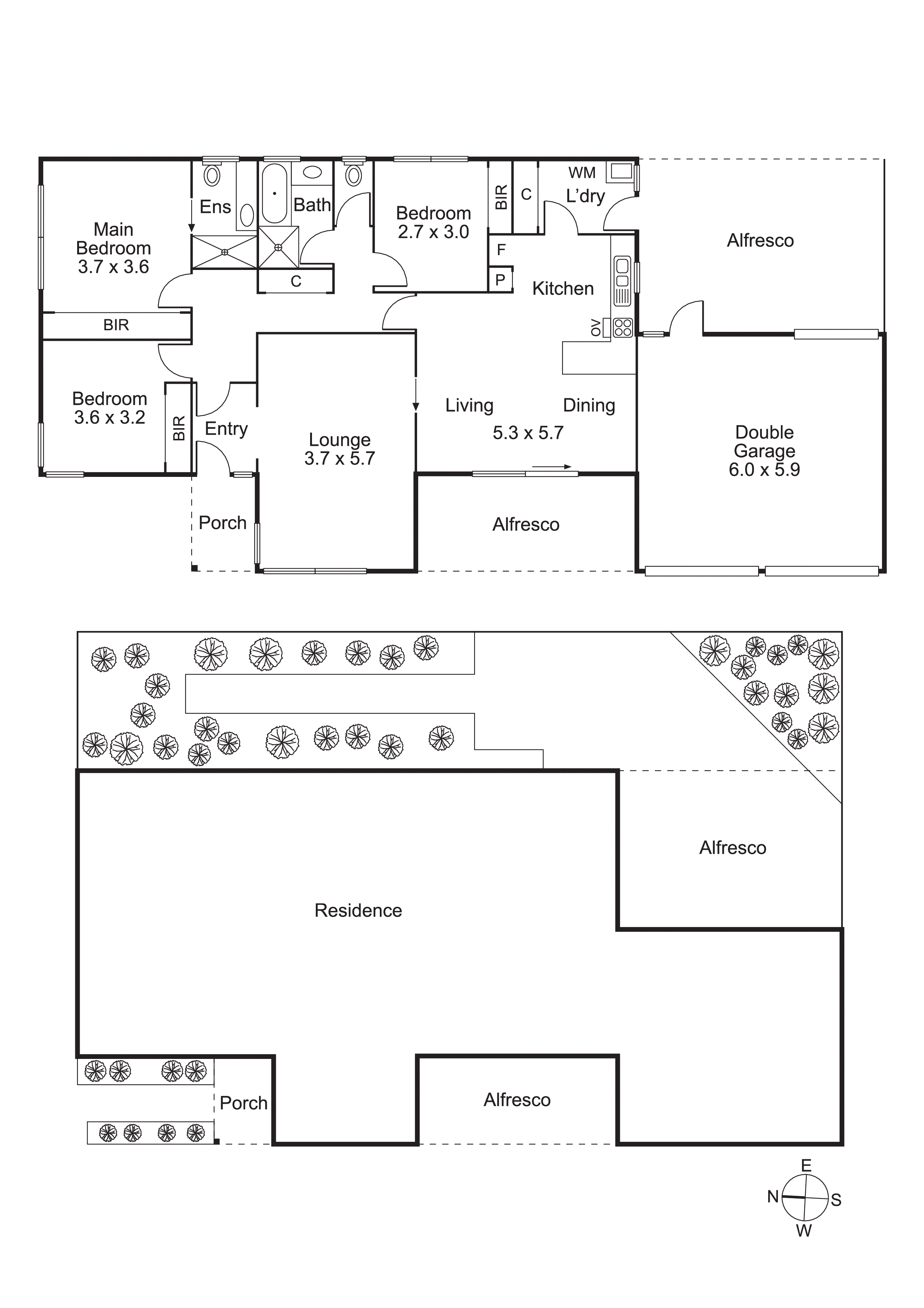 6 Dobell Drive, Chelsea VIC 3196 - Floorplan
