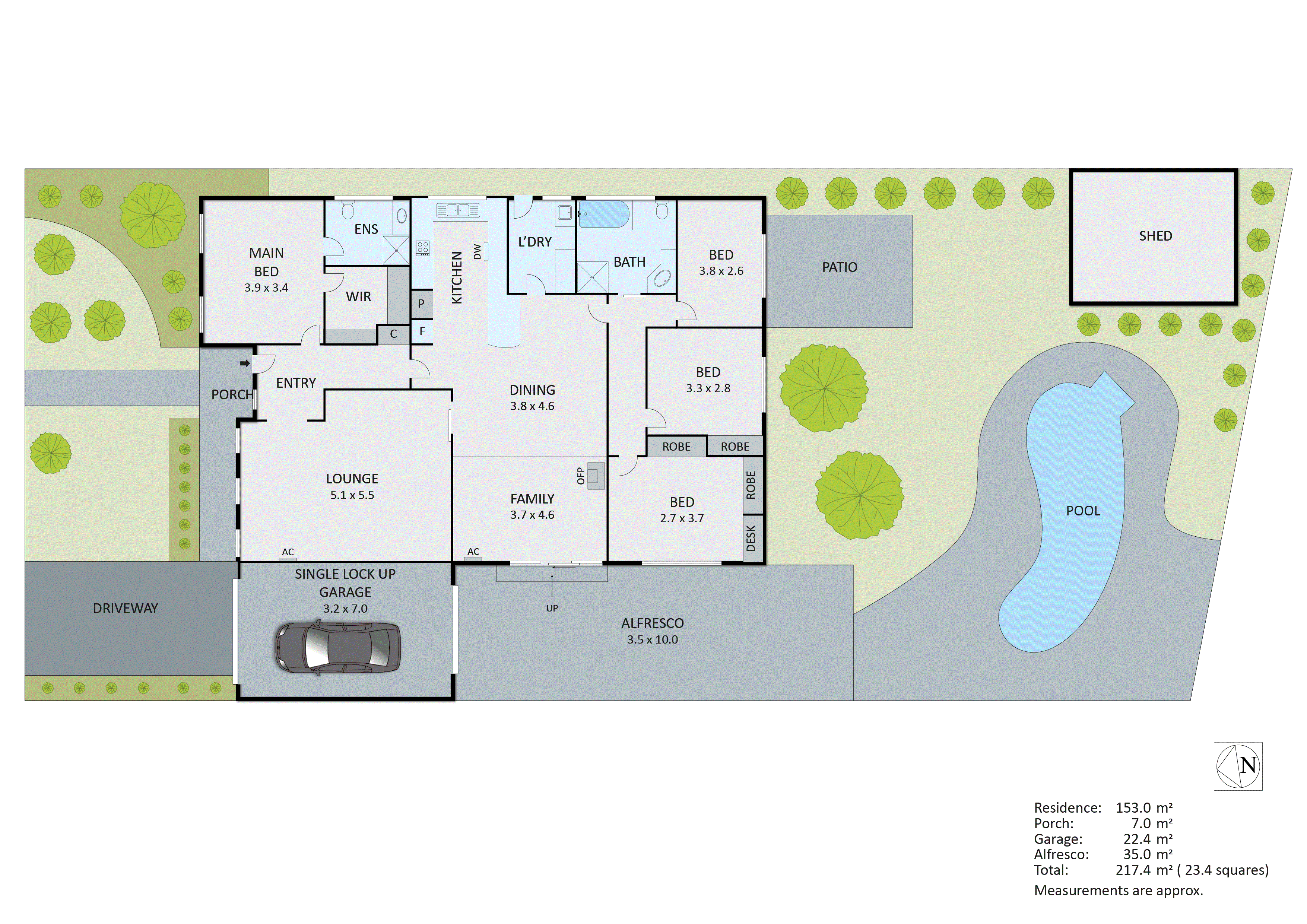 6 Donhaven Court, Dingley Village VIC 3172 - Floorplan