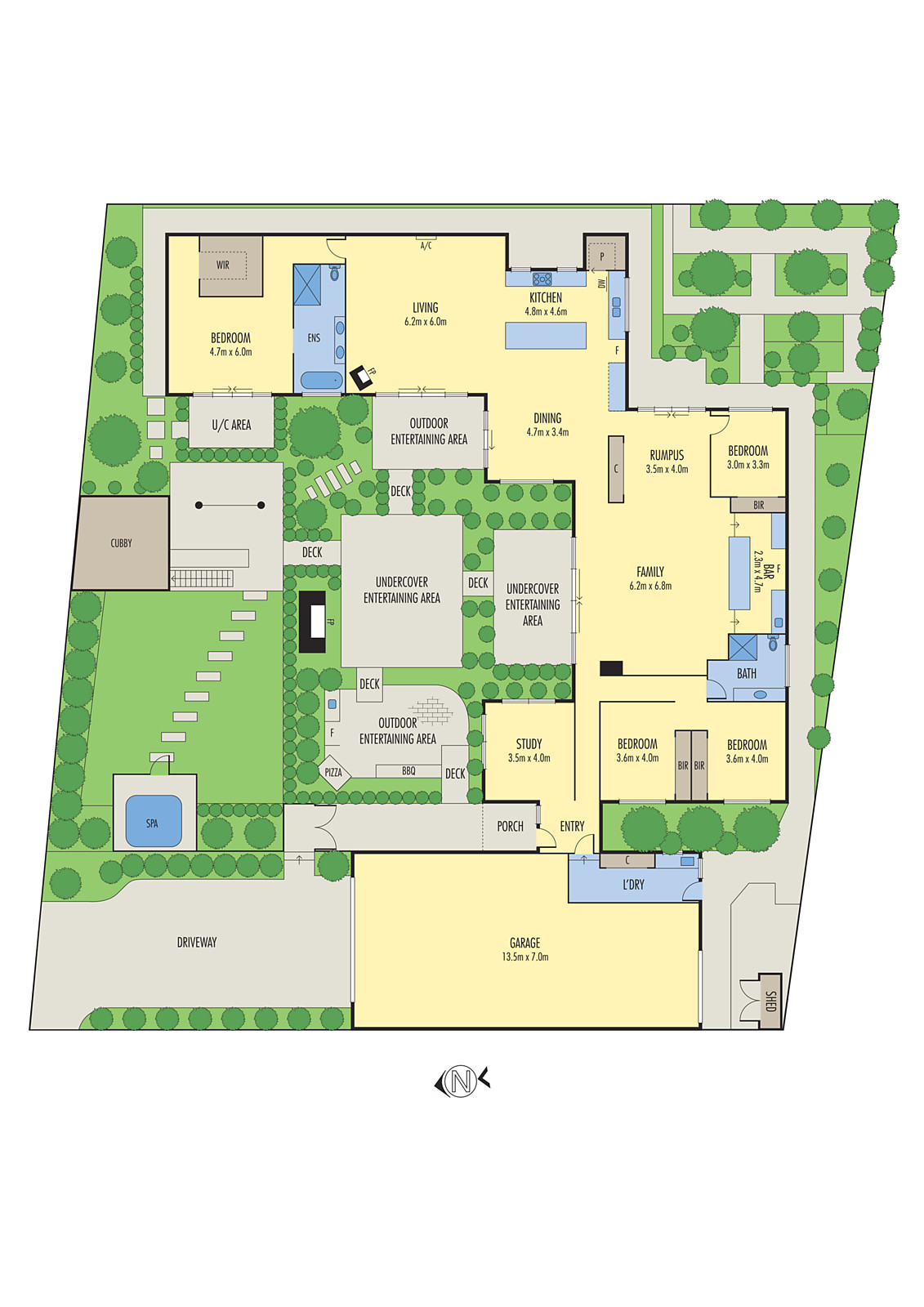 6 Dylan Place, Leopold VIC 3224 - Floorplan