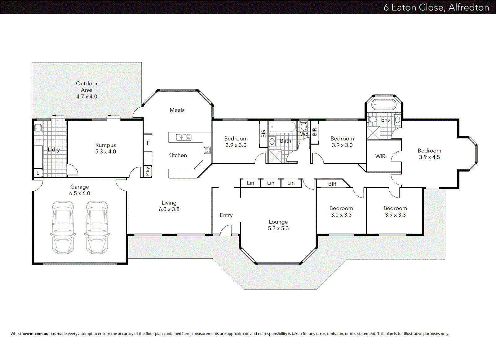 6 Eaton Close, Alfredton VIC 3350 - Floorplan