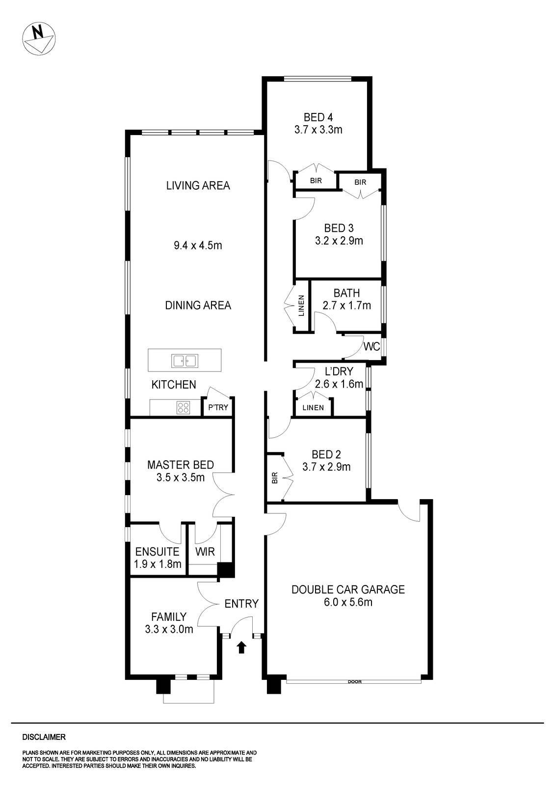 6 Echo Place, Alfredton VIC 3350 - Floorplan