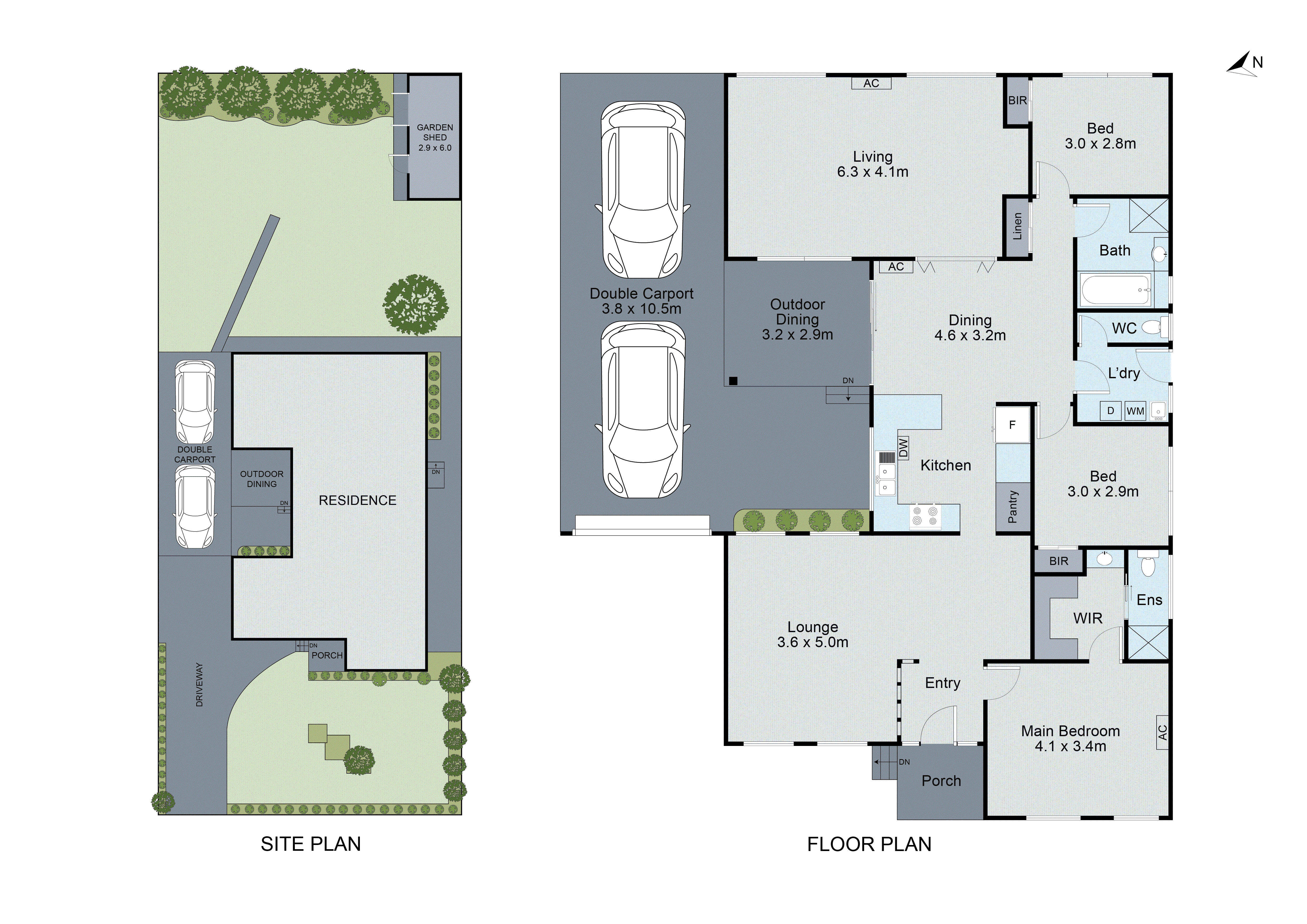 6 Einstein Avenue, Mulgrave VIC 3170 - Floorplan