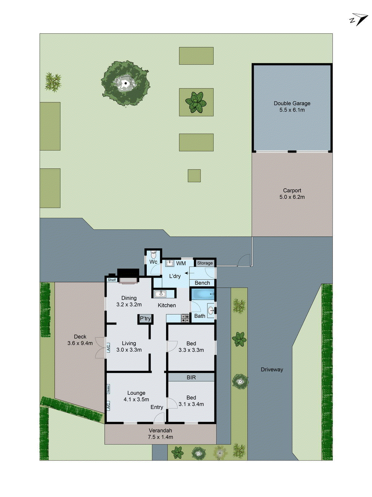 6 Elizabeth Street, St Albans Park VIC 3219 - Floorplan