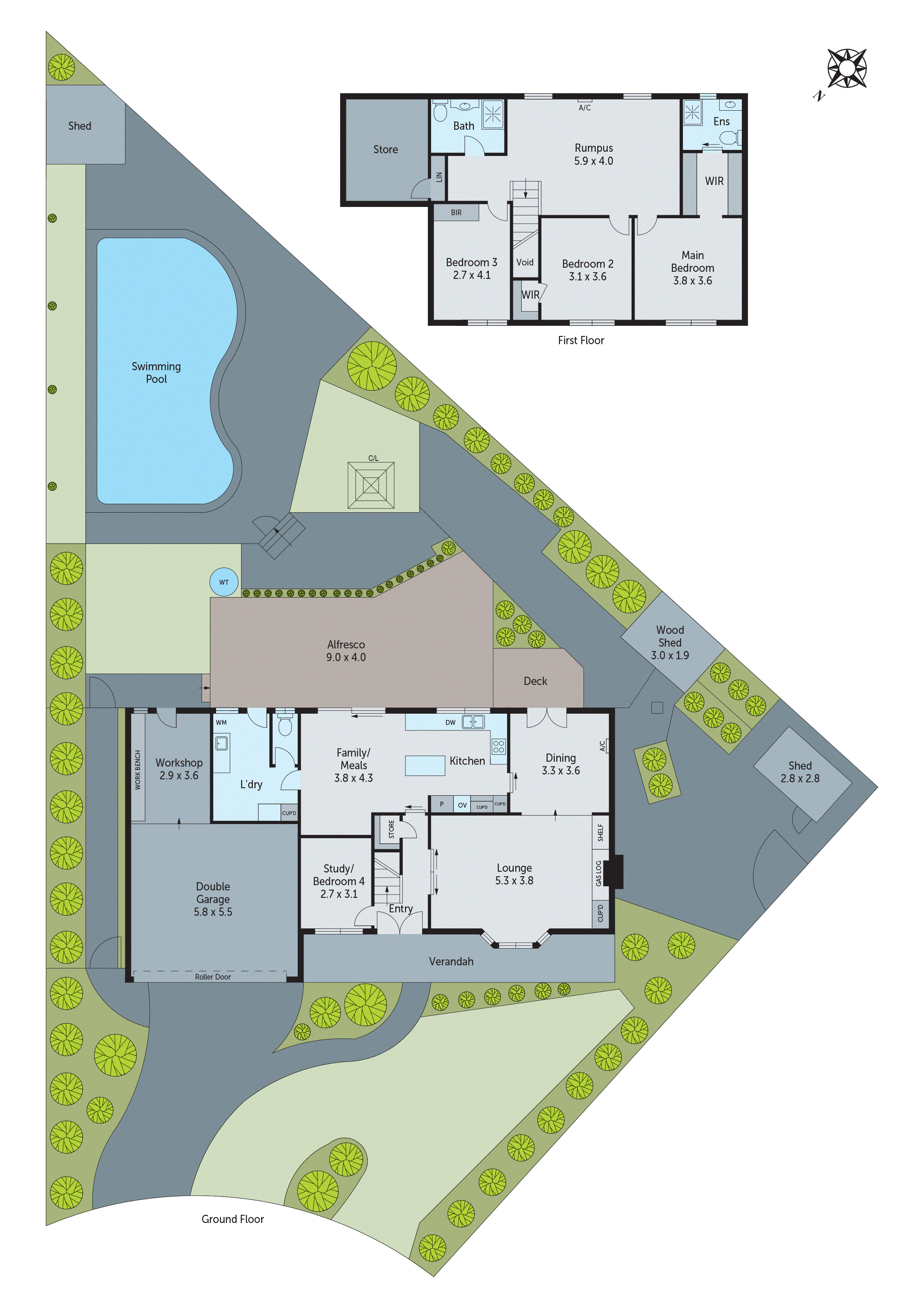 6 Emmy Court, Grovedale VIC 3216 - Floorplan