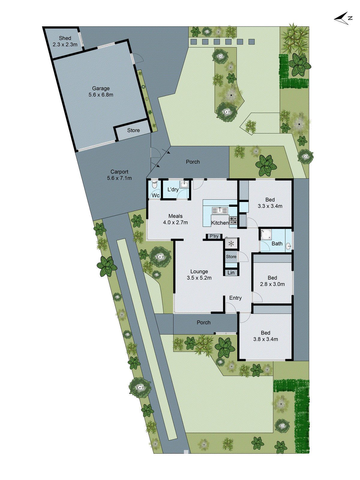 6 Englewood Court, Belmont VIC 3216 - Floorplan
