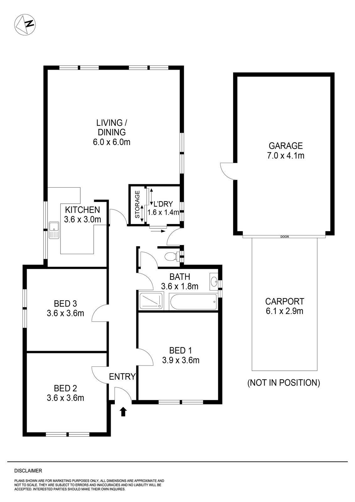 6 Essex Street, Wendouree VIC 3355 - Floorplan