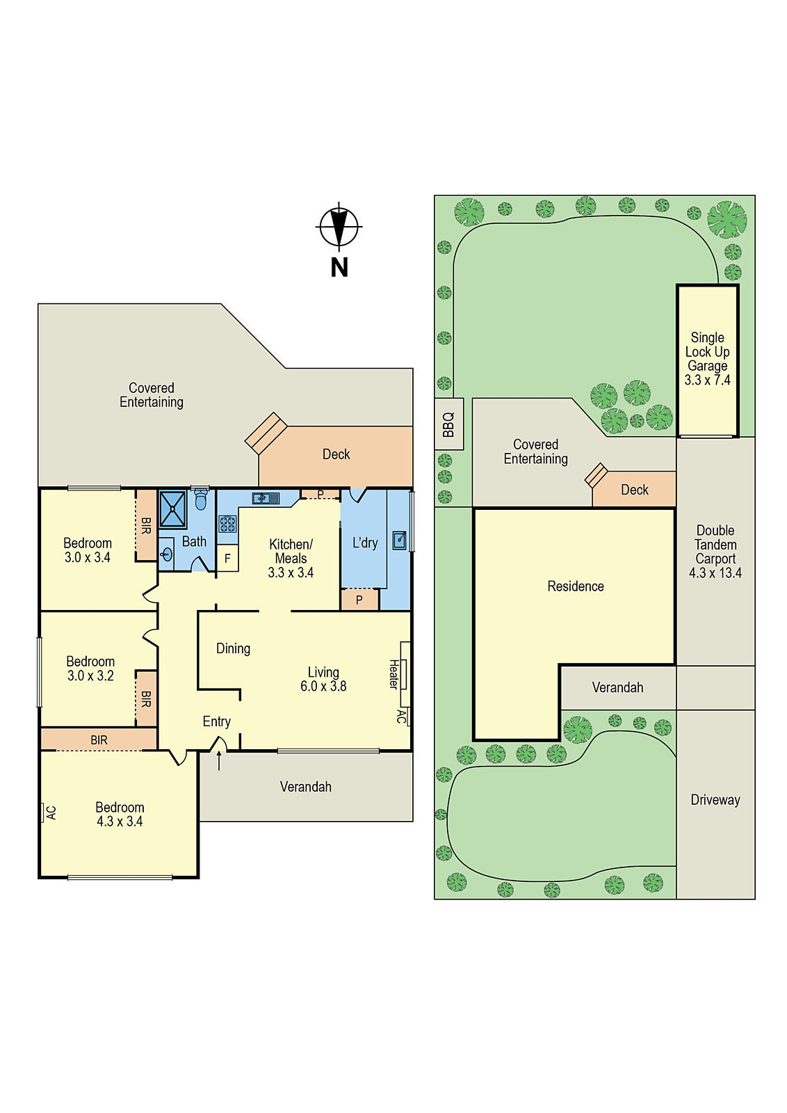 6 Felicia Street, Mordialloc VIC 3195 - Floorplan