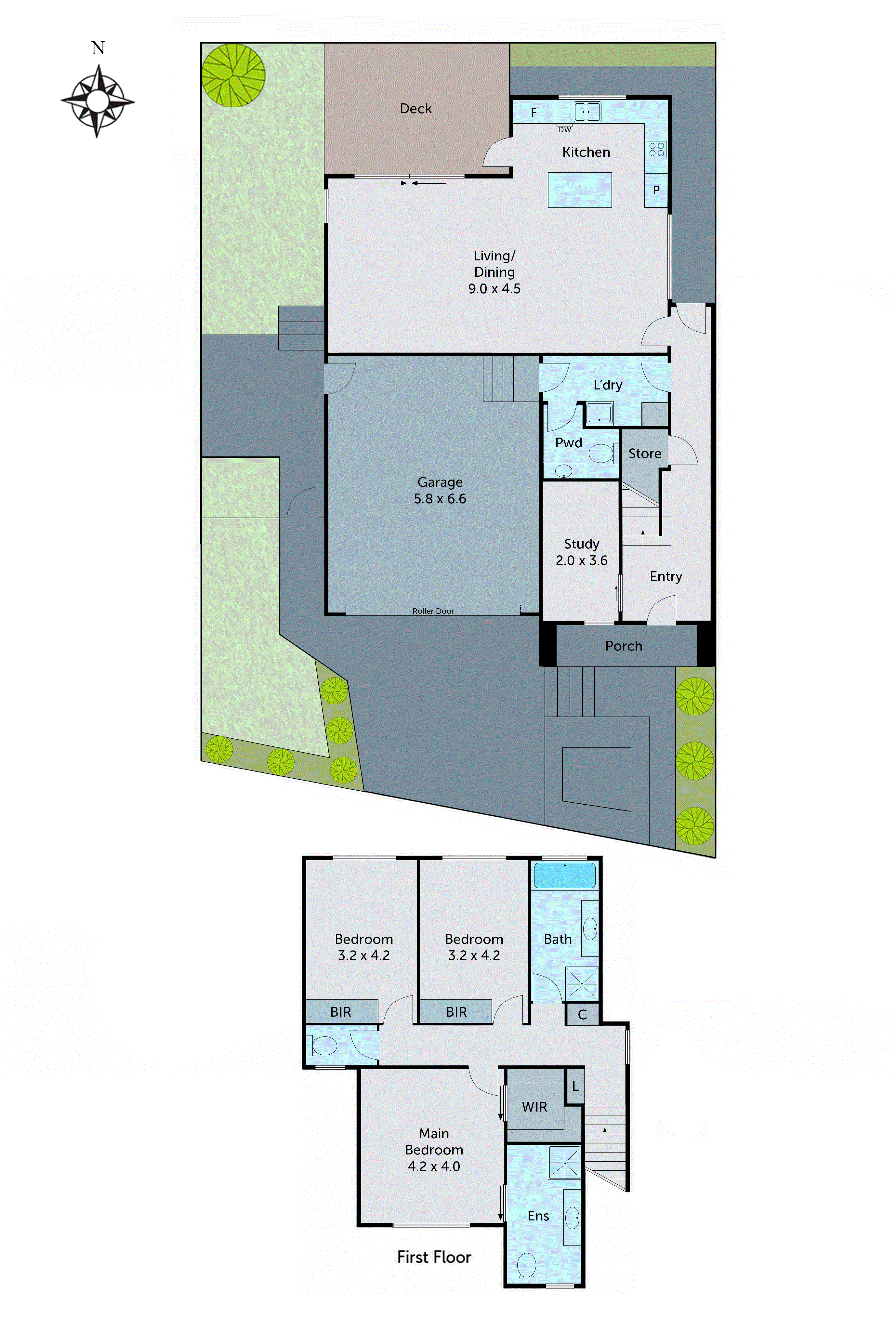 6 Floreat Avenue, Highton VIC 3216 - Floorplan