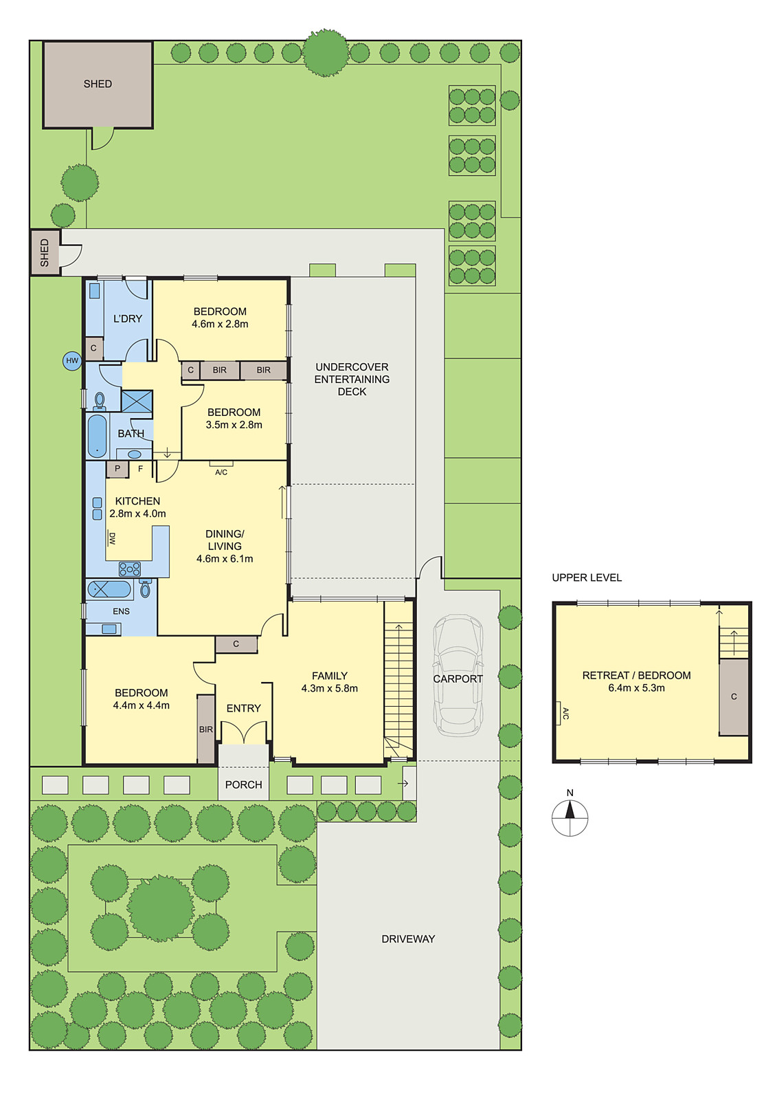 6 Flower Court, Grovedale VIC 3216 - Floorplan