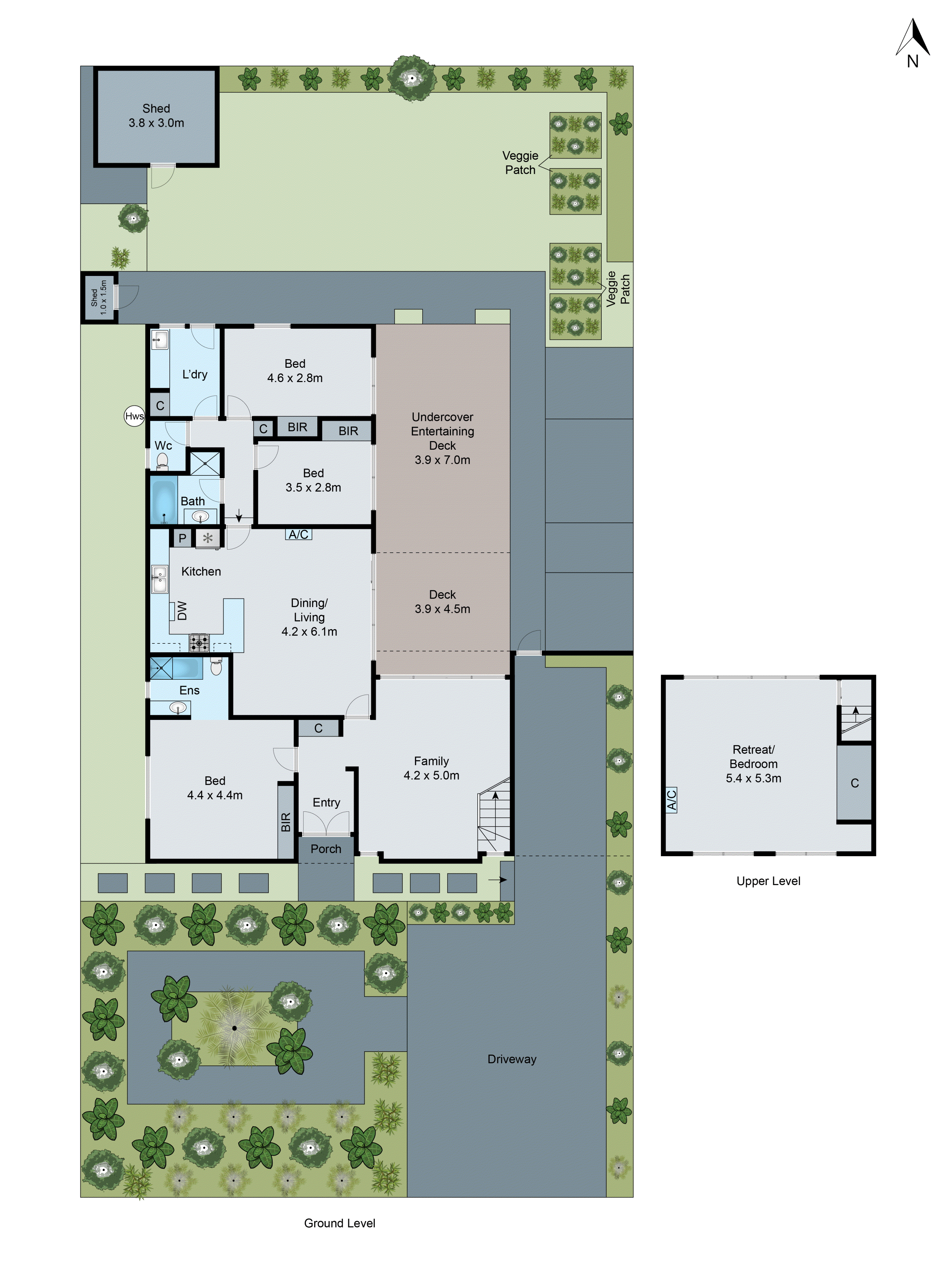 6 Flower Court, Grovedale VIC 3216 - Floorplan