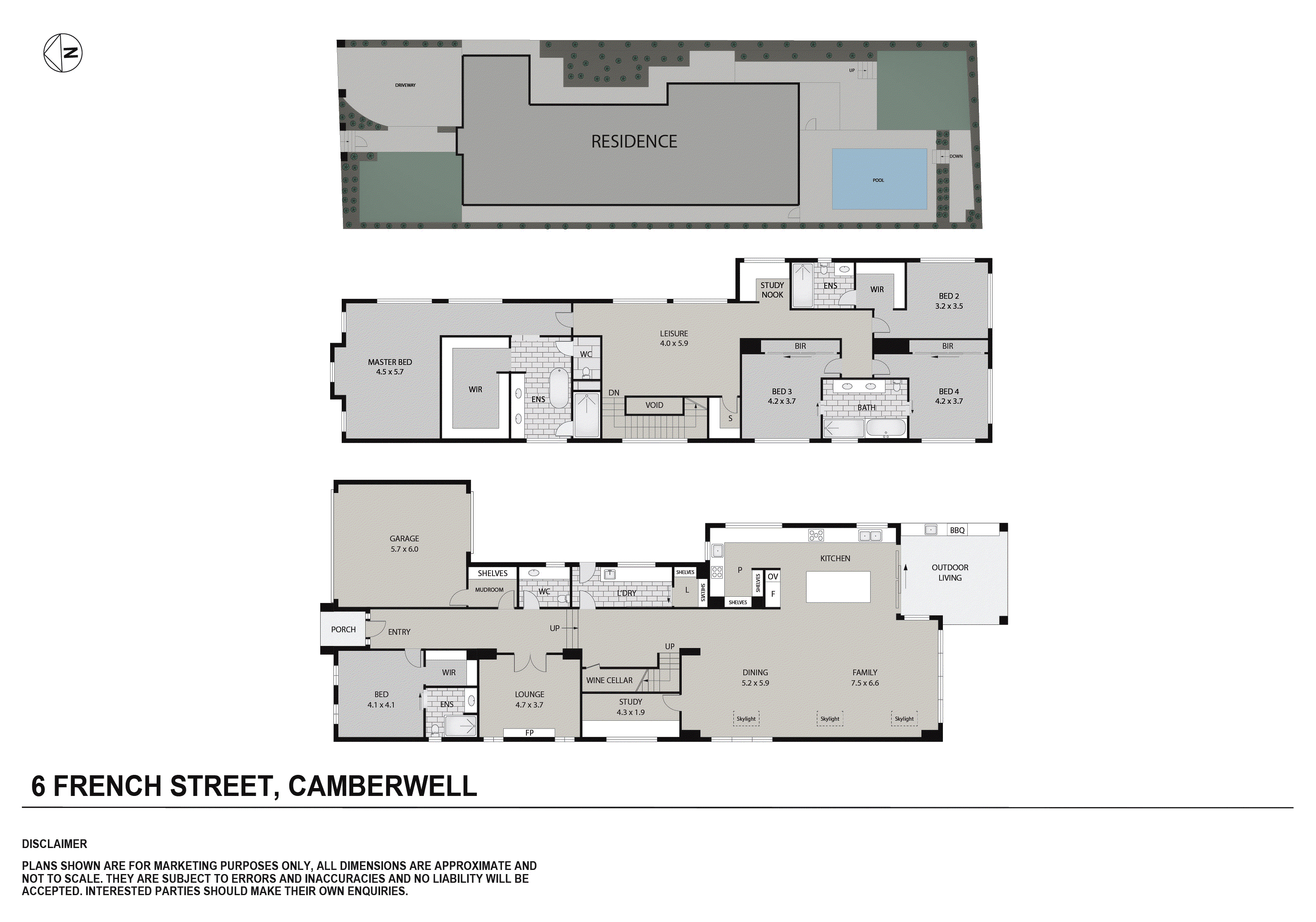 6 French Street, Camberwell VIC 3124 - Floorplan
