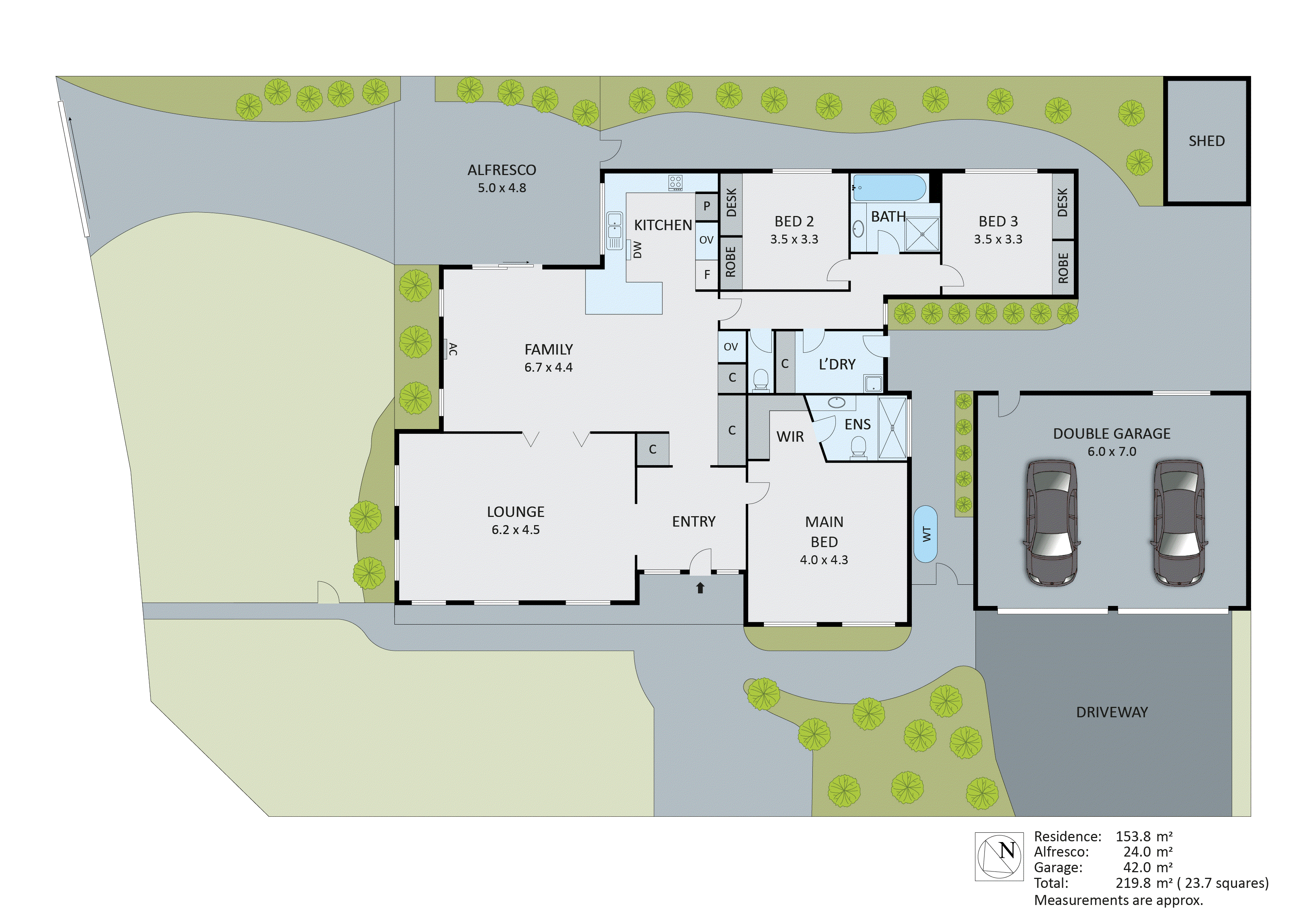 6 Gilchrist Way, Aspendale Gardens VIC 3195 - Floorplan