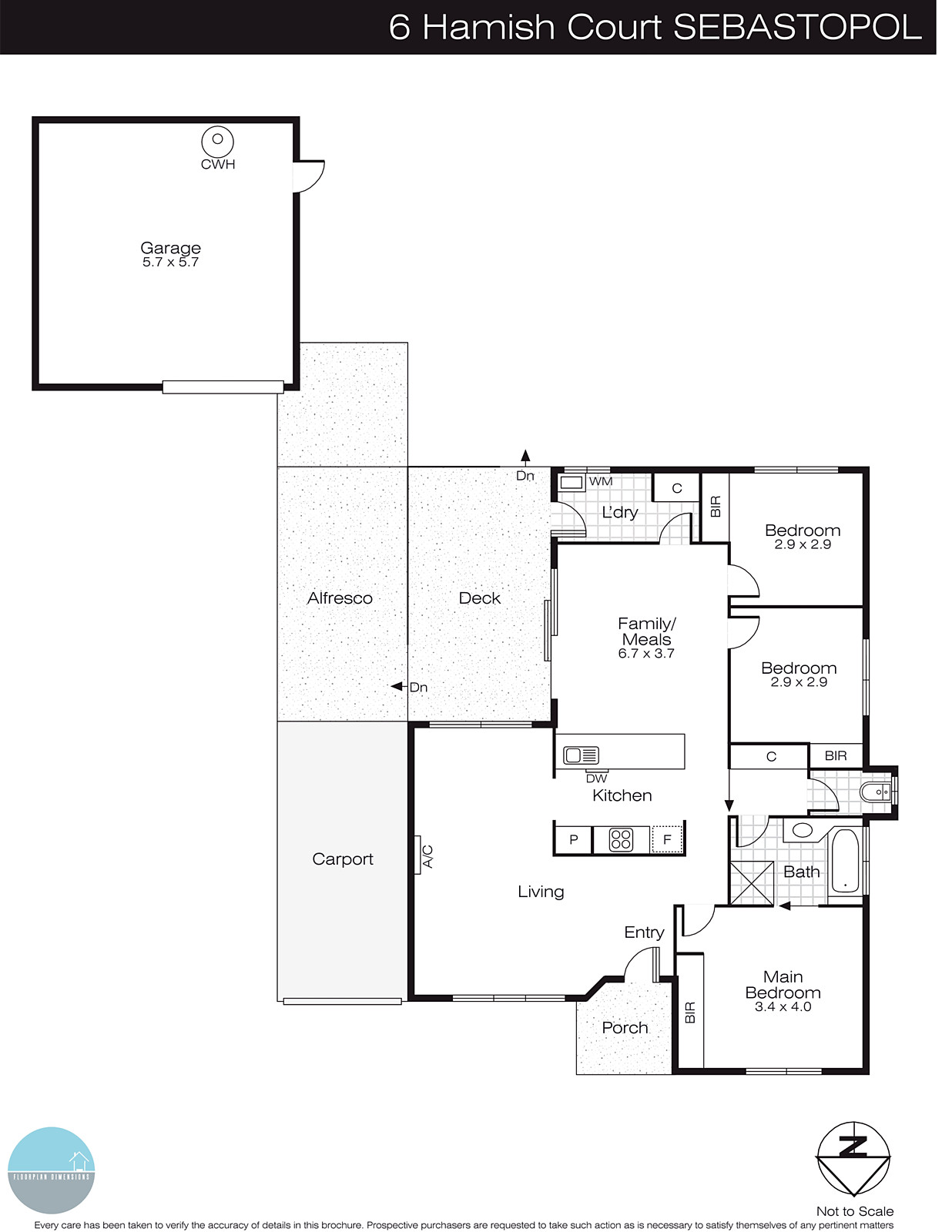 6 Hamish Court, Sebastopol VIC 3356 - Floorplan