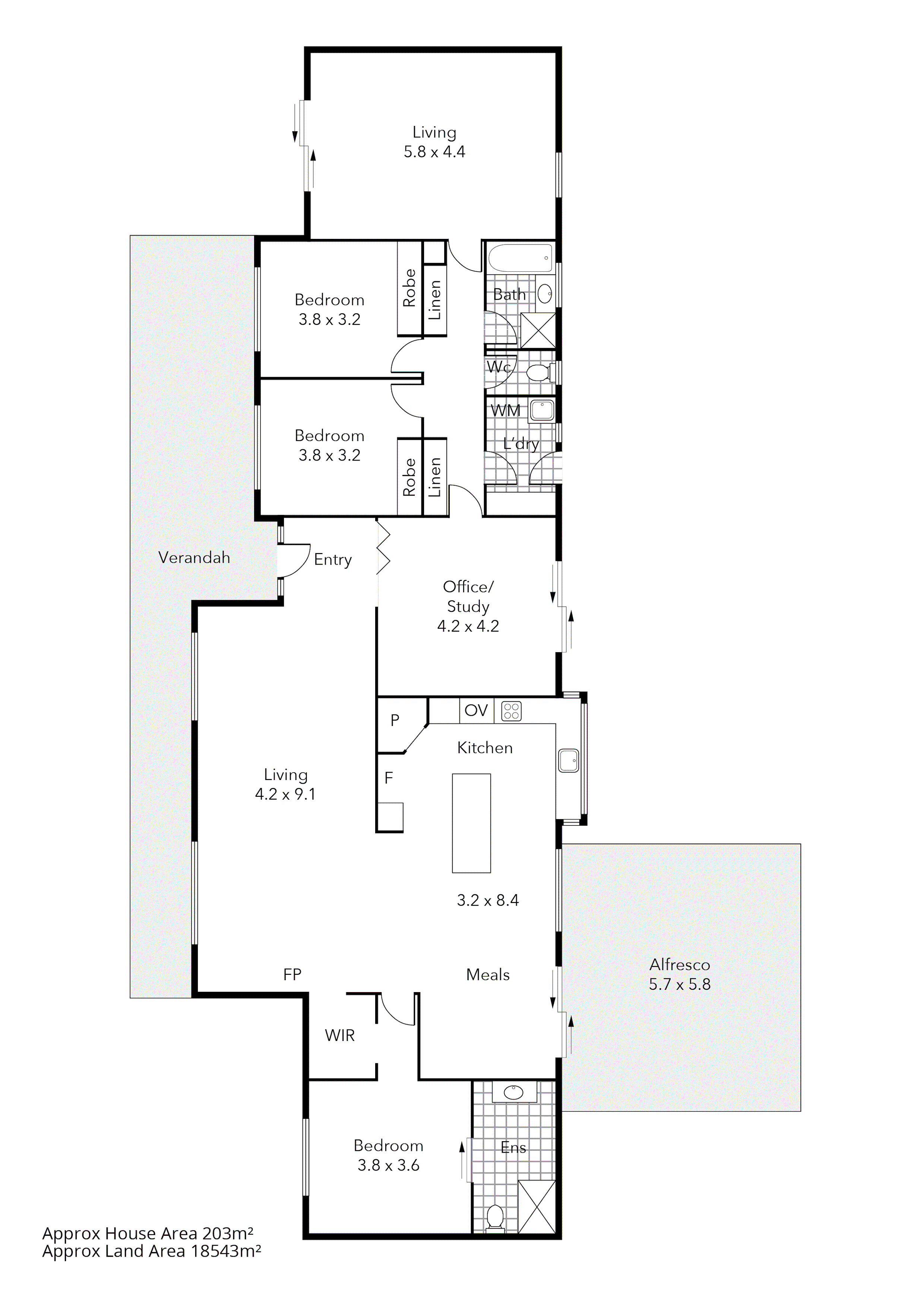 6 Handford Court, Invermay VIC 3352 - Floorplan