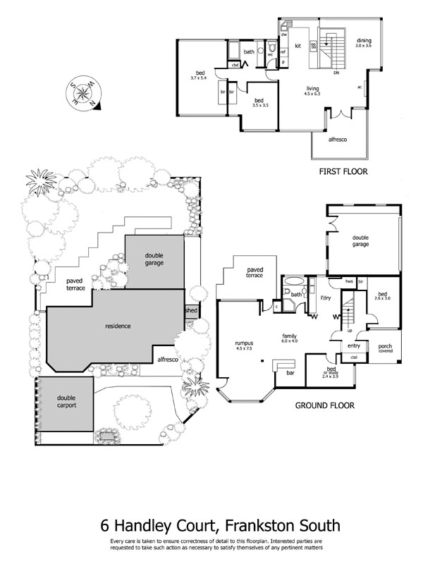 6 Handley Court, FRANKSTON SOUTH VIC 3199 - Floorplan
