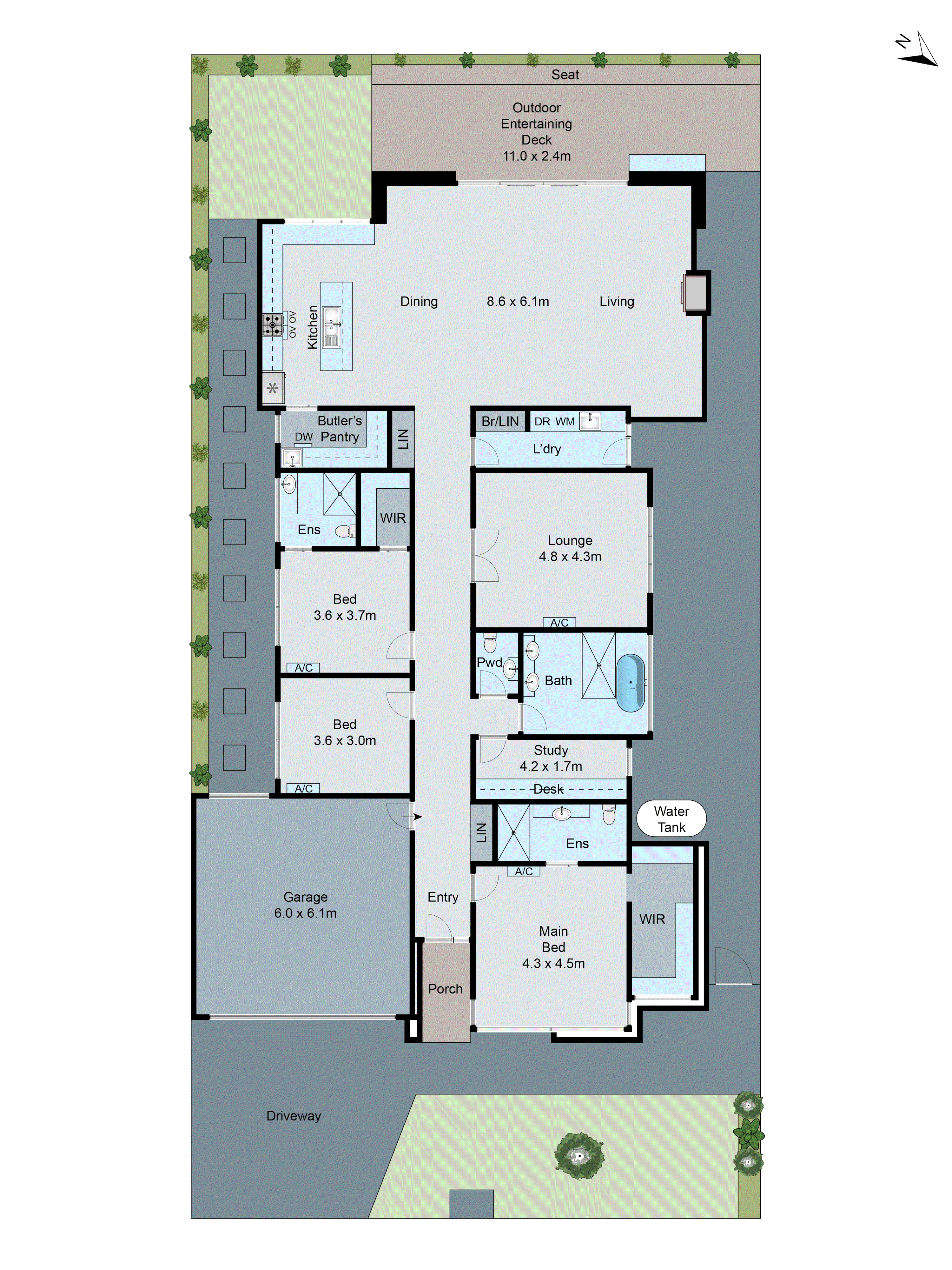 6 Hardiman Circuit, Fyansford VIC 3218 - Floorplan