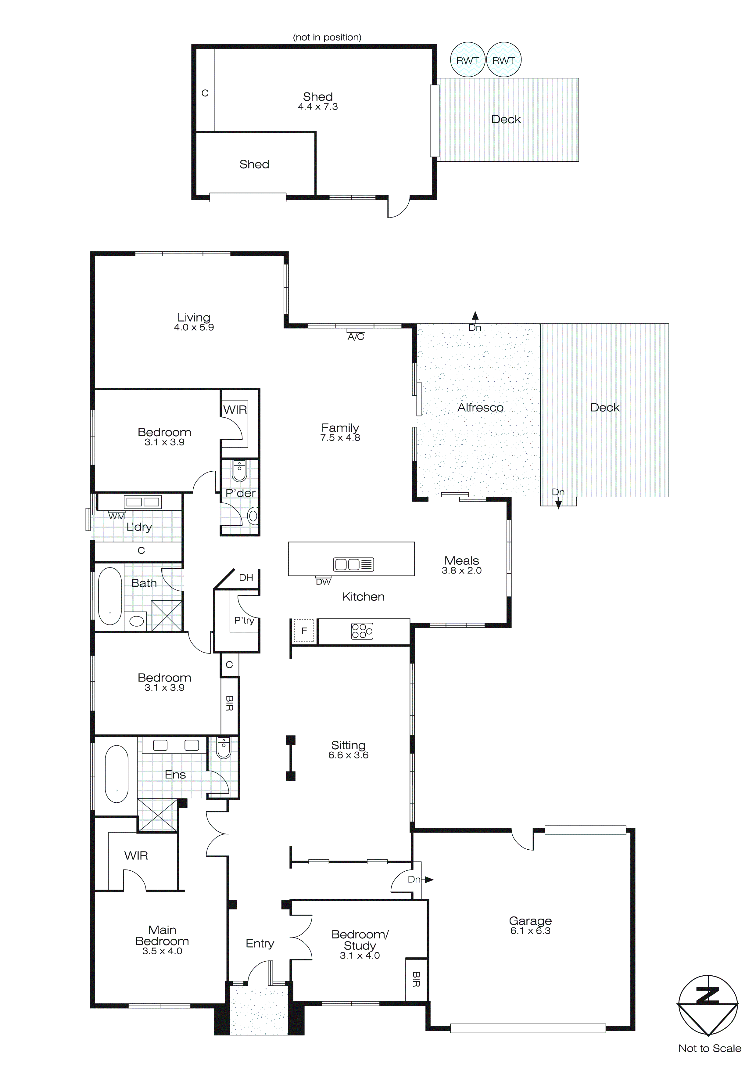 6 Harrier Drive, Invermay Park VIC 3350 - Floorplan