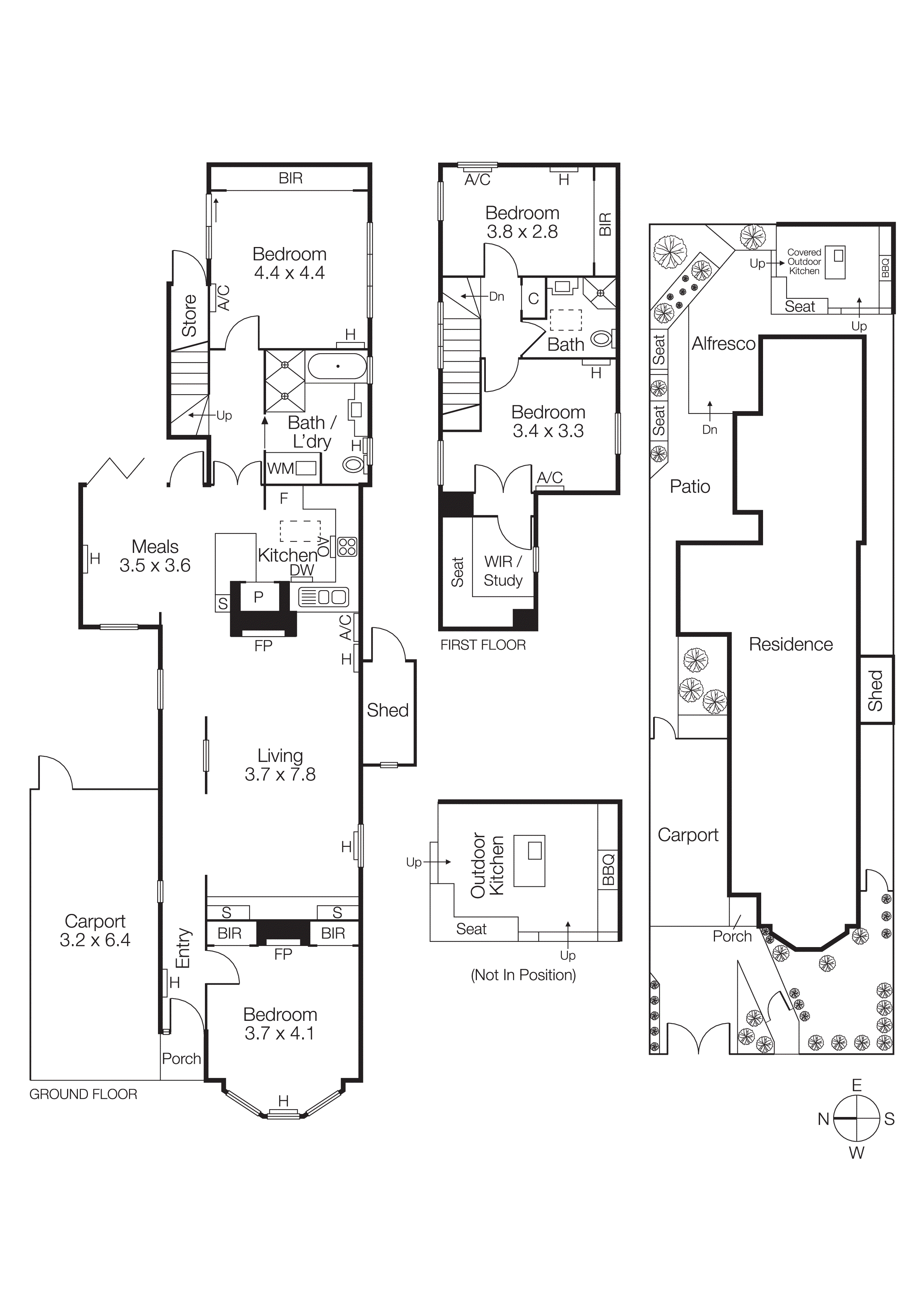 6 Harston Street, Sandringham VIC 3191 - Floorplan