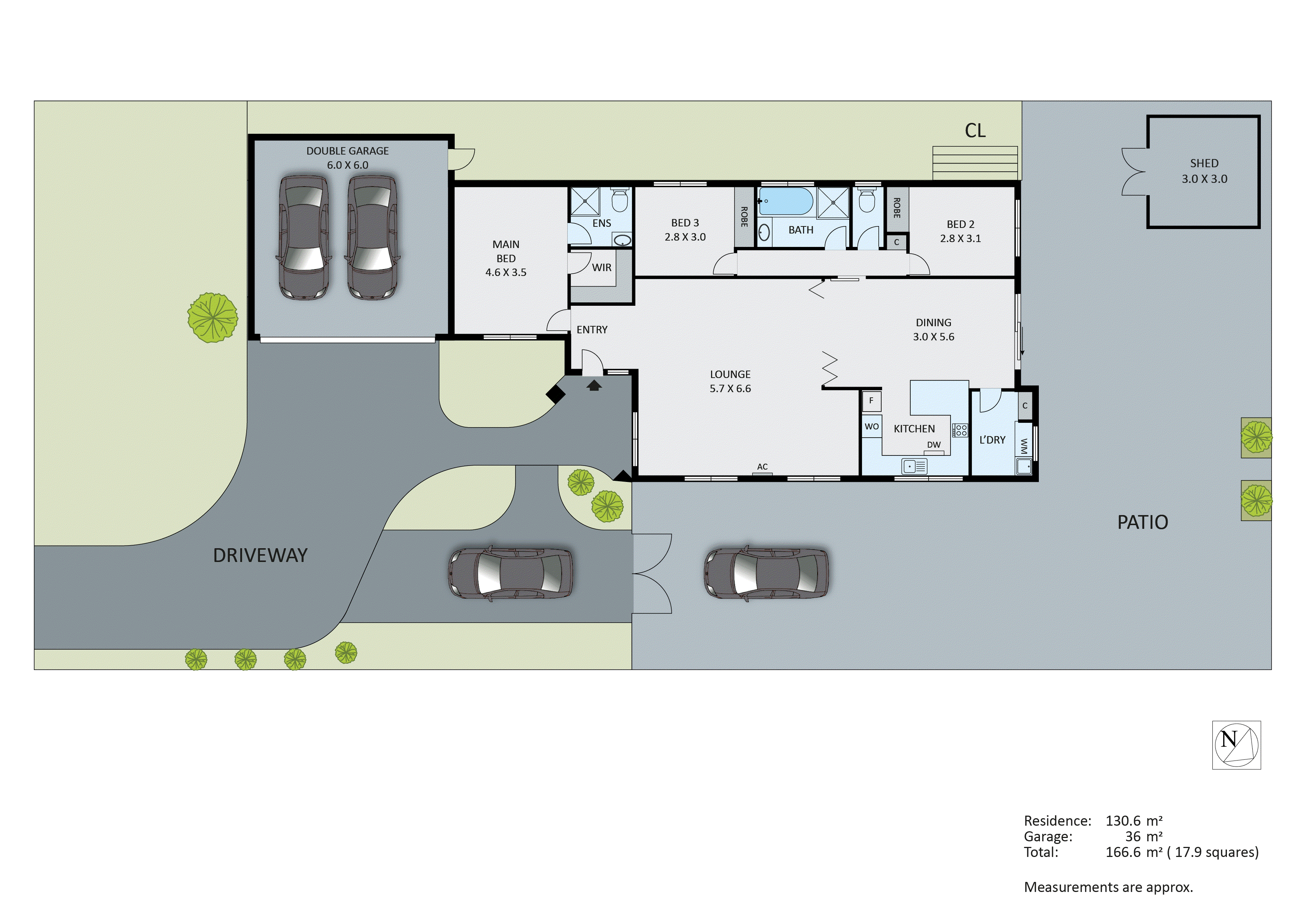 6 Helmich Court, Aspendale Gardens VIC 3195 - Floorplan