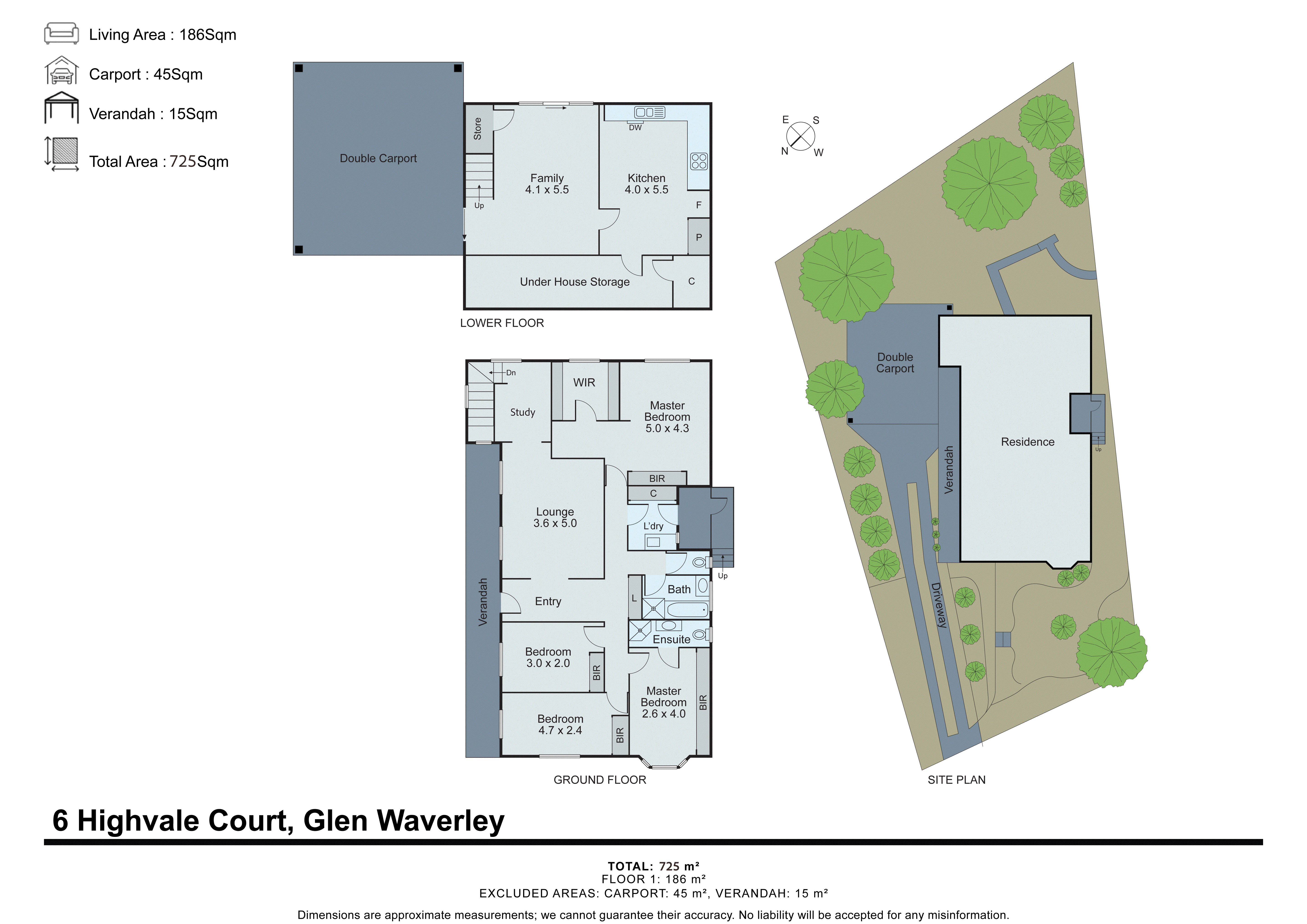 6 Highvale Court, Glen Waverley VIC 3150 - Floorplan