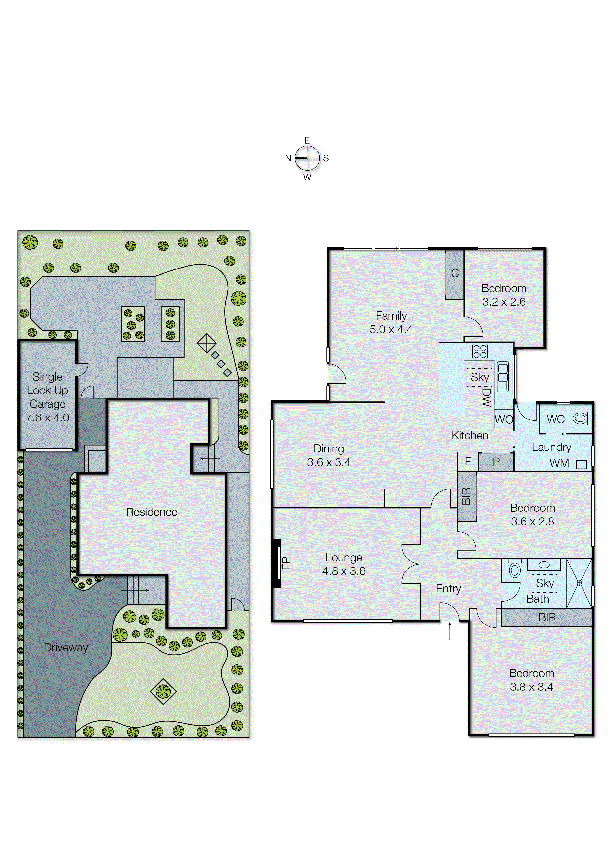 6 Hilary Grove, Bentleigh East VIC 3165 - Floorplan