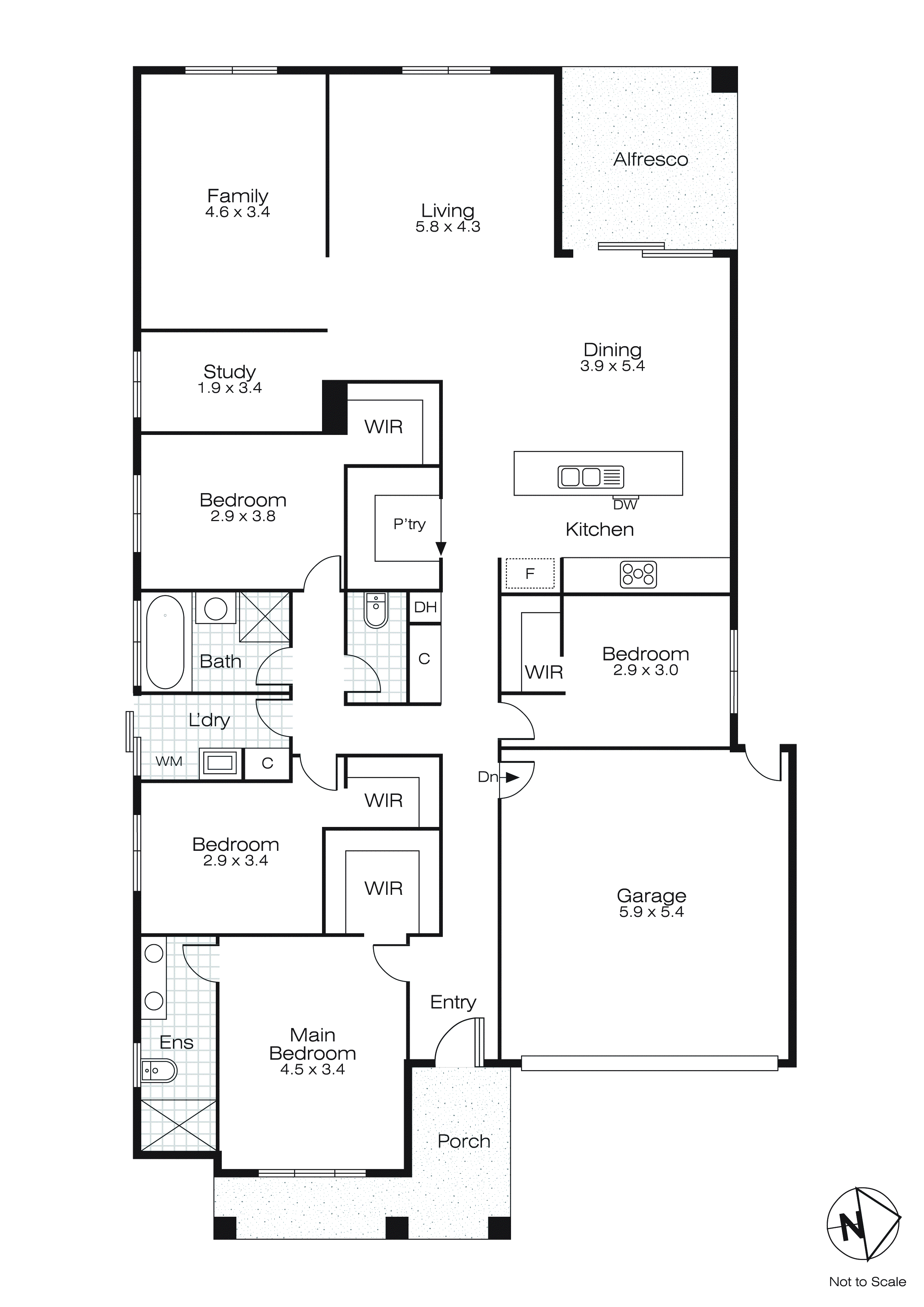 6 Hotchkiss Way, Smythes Creek VIC 3351 - Floorplan