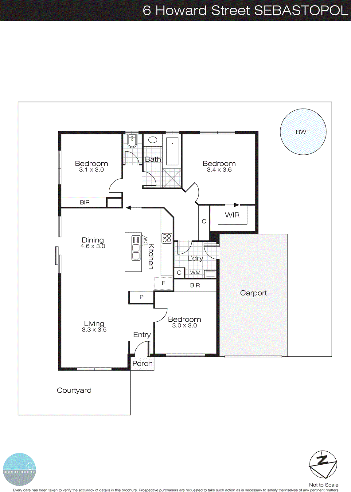 6 Howard Street, Sebastopol VIC 3356 - Floorplan