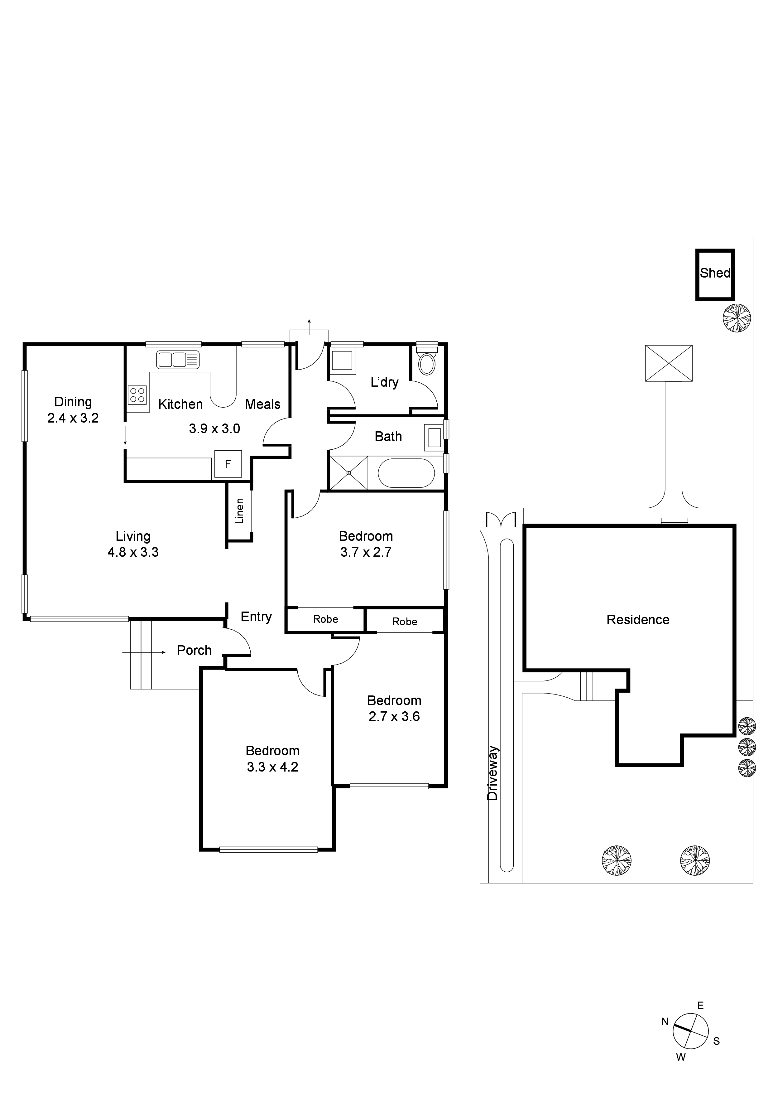 6 Huon Grove, Bentleigh East VIC 3165 - Floorplan