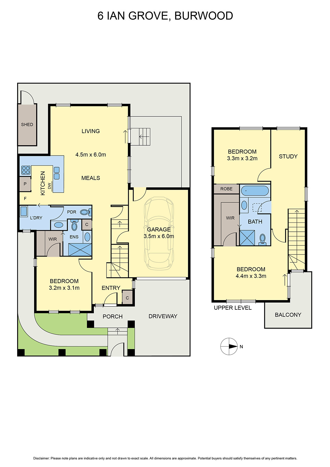 6 Ian Grove, Burwood VIC 3125 - Floorplan